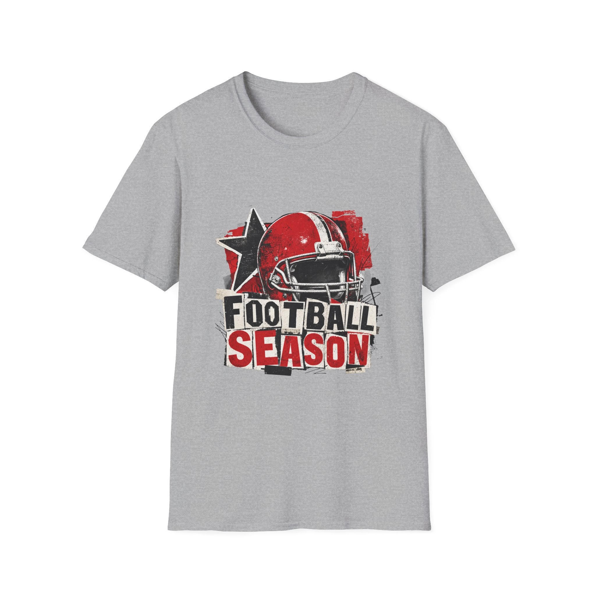 Vintage Helmet Football Graphic T
