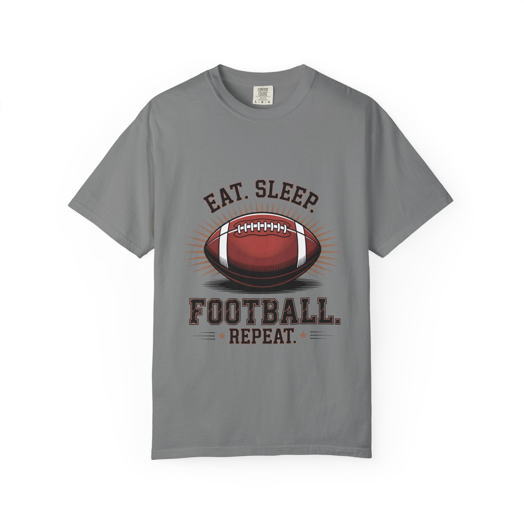 "Eat. Sleep. Football. Repeat."