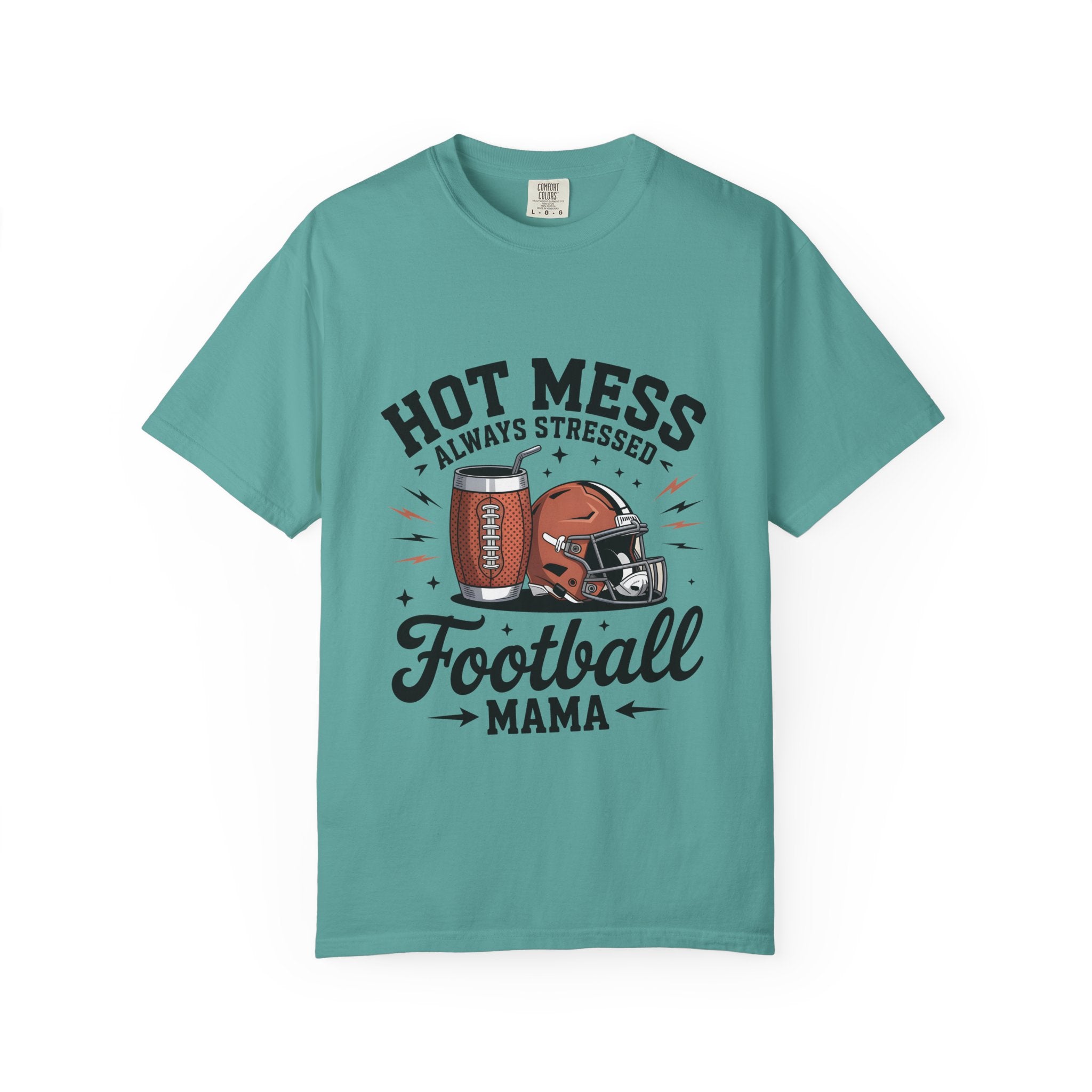 "Hot Mess, Always Stressed" Mom Tee