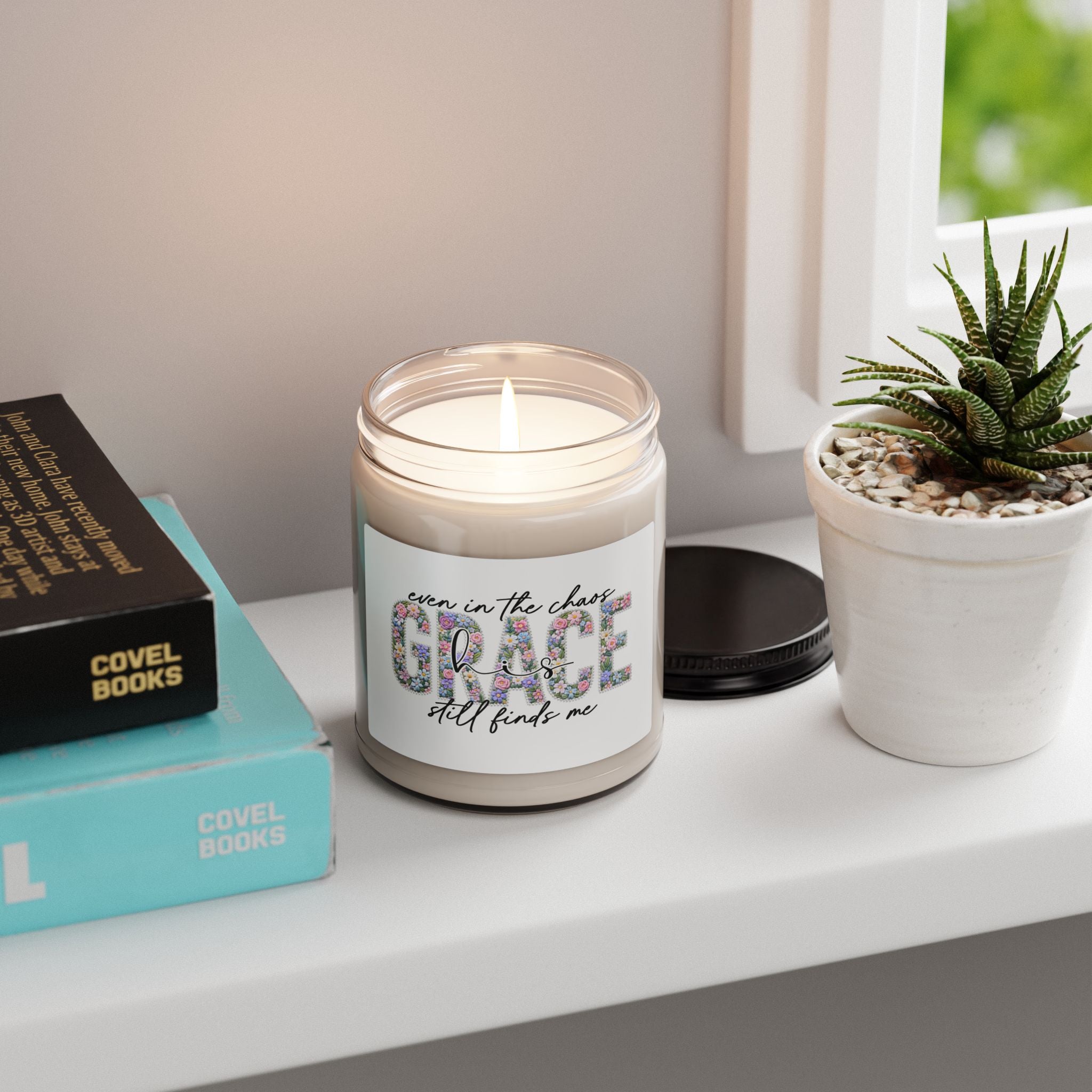Grace Floral Soy Candle