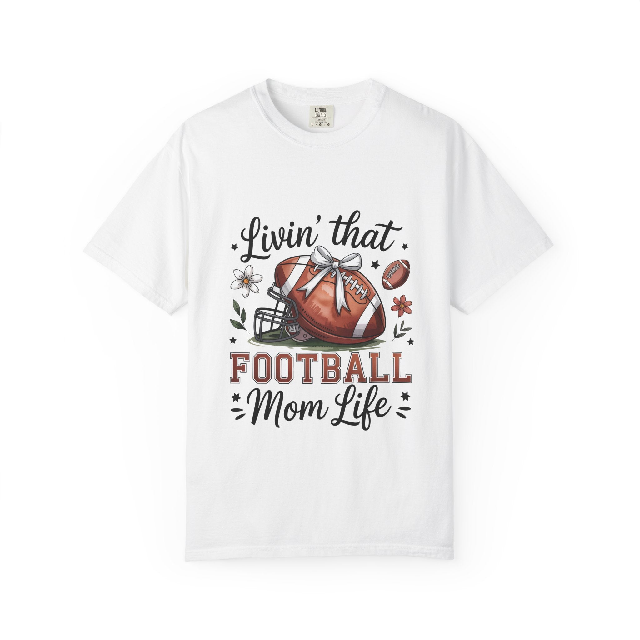 "Livin' That Football Mom Life" Graphic Tee