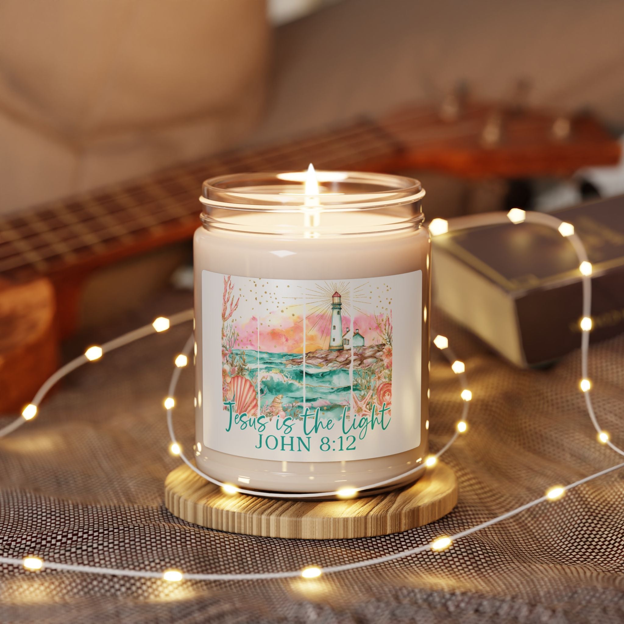 Christian Lighthouse Soy Candle