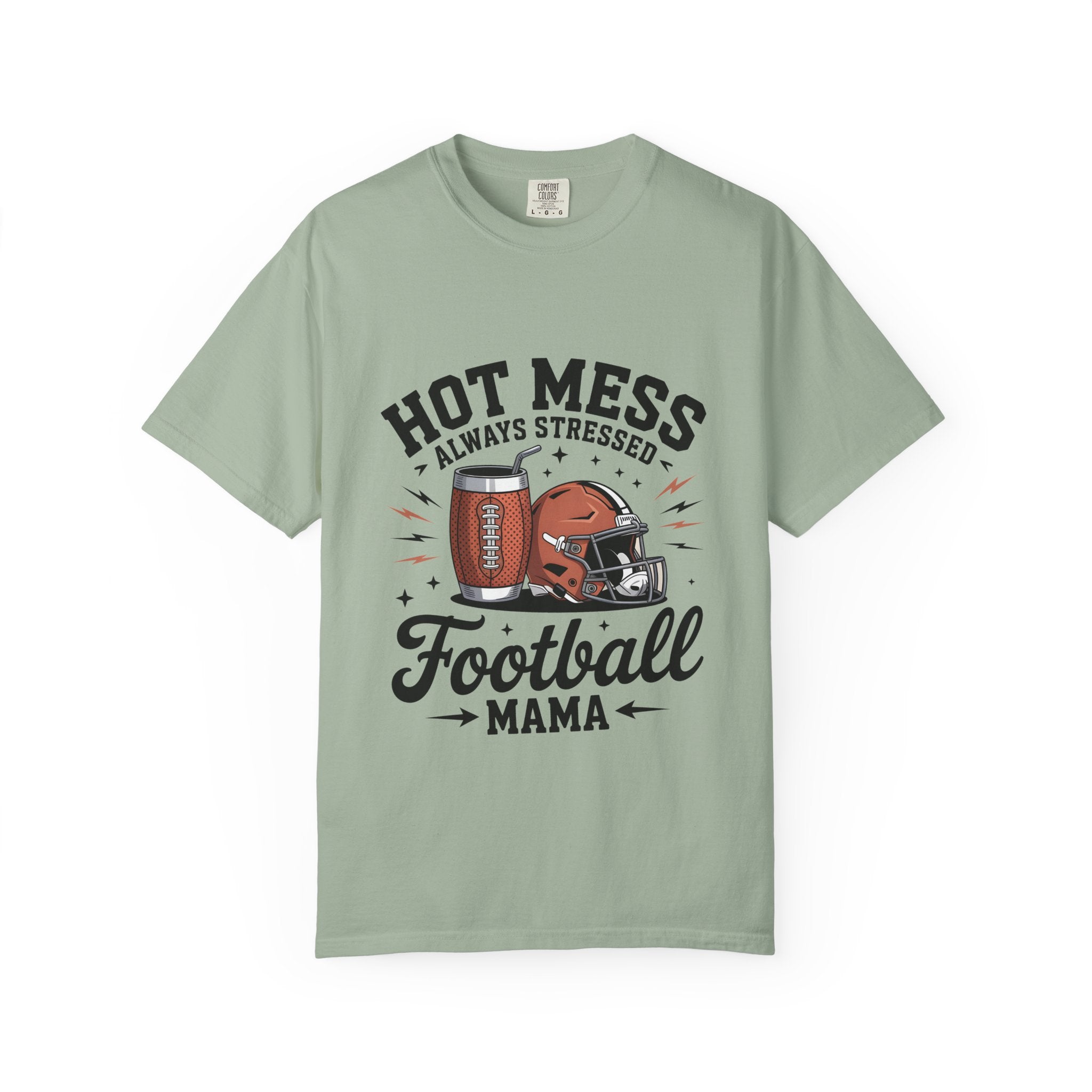 "Hot Mess, Always Stressed" Mom Tee