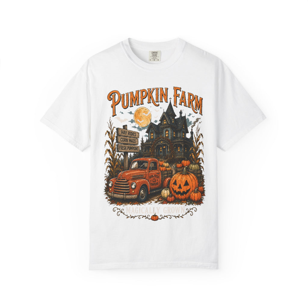 Pumpkin Farm Vintage Halloween T-Shirt