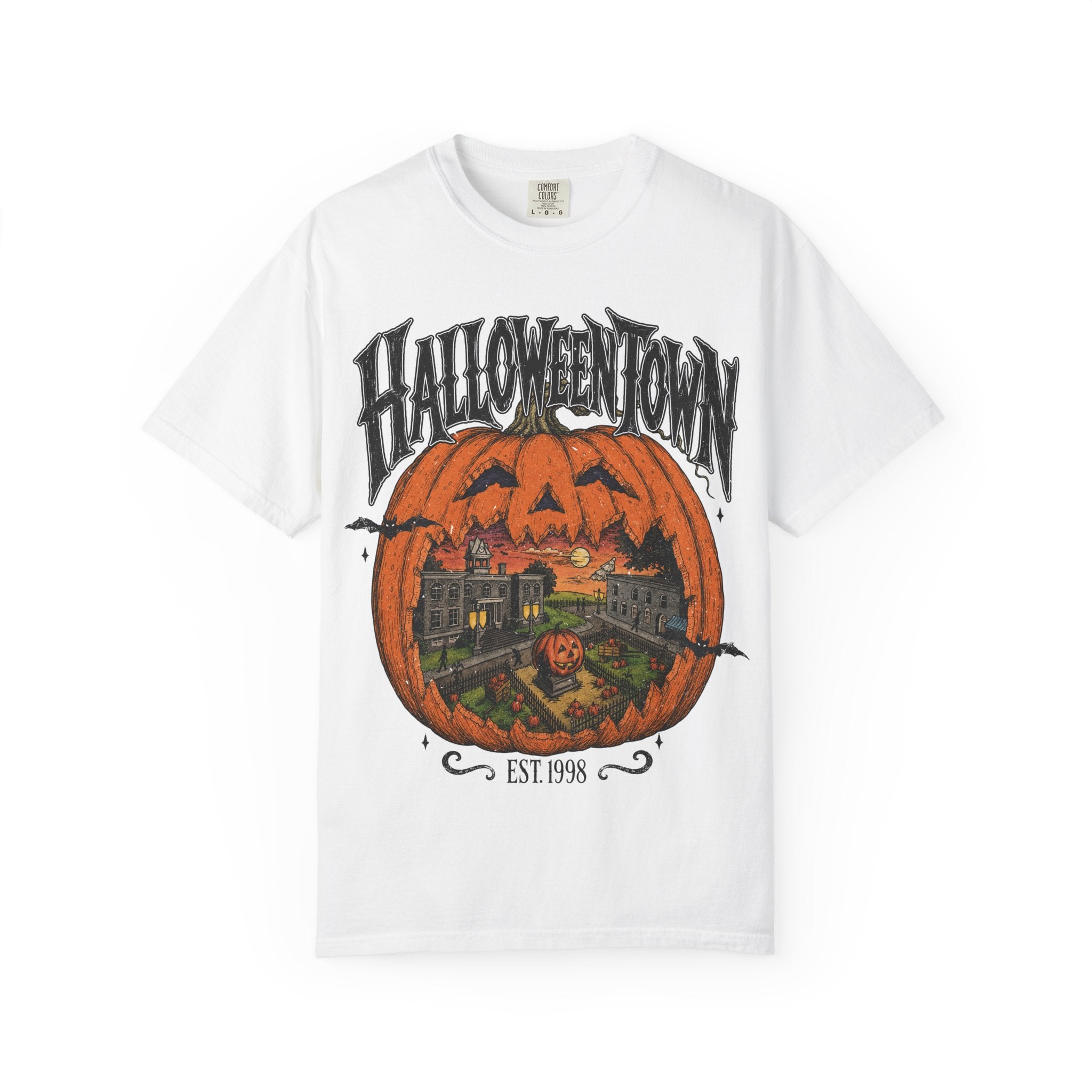 Halloween Town Pumpkin Graphic T-Shirt