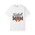Leopard Print "Football MOM" Front & "Love You to the End Zone and Back" Back