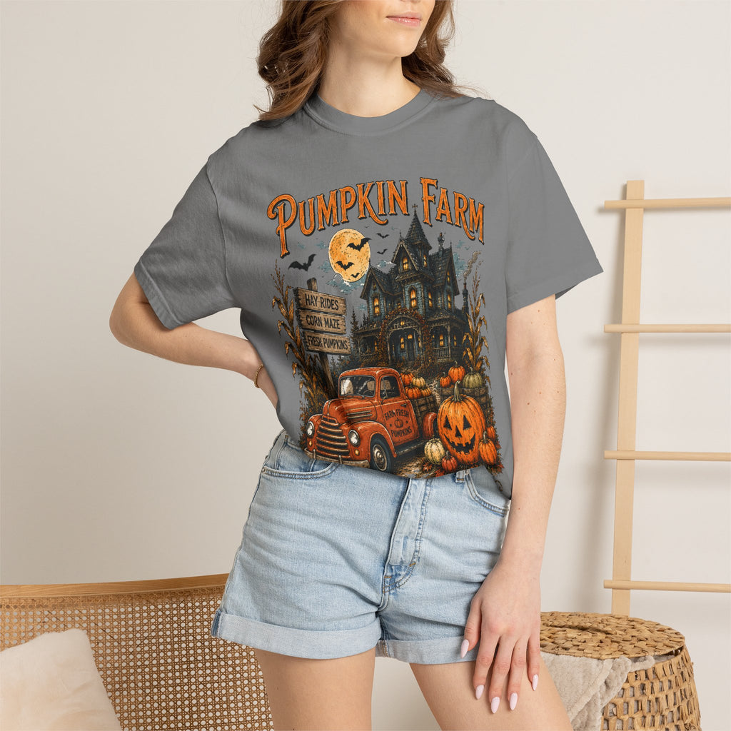 Pumpkin Farm Halloween T-Shirt