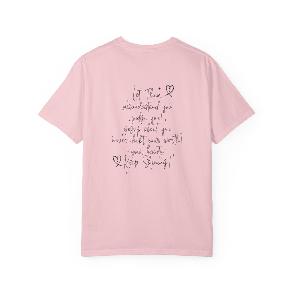 "Let Go" Front and Back design Tshirt