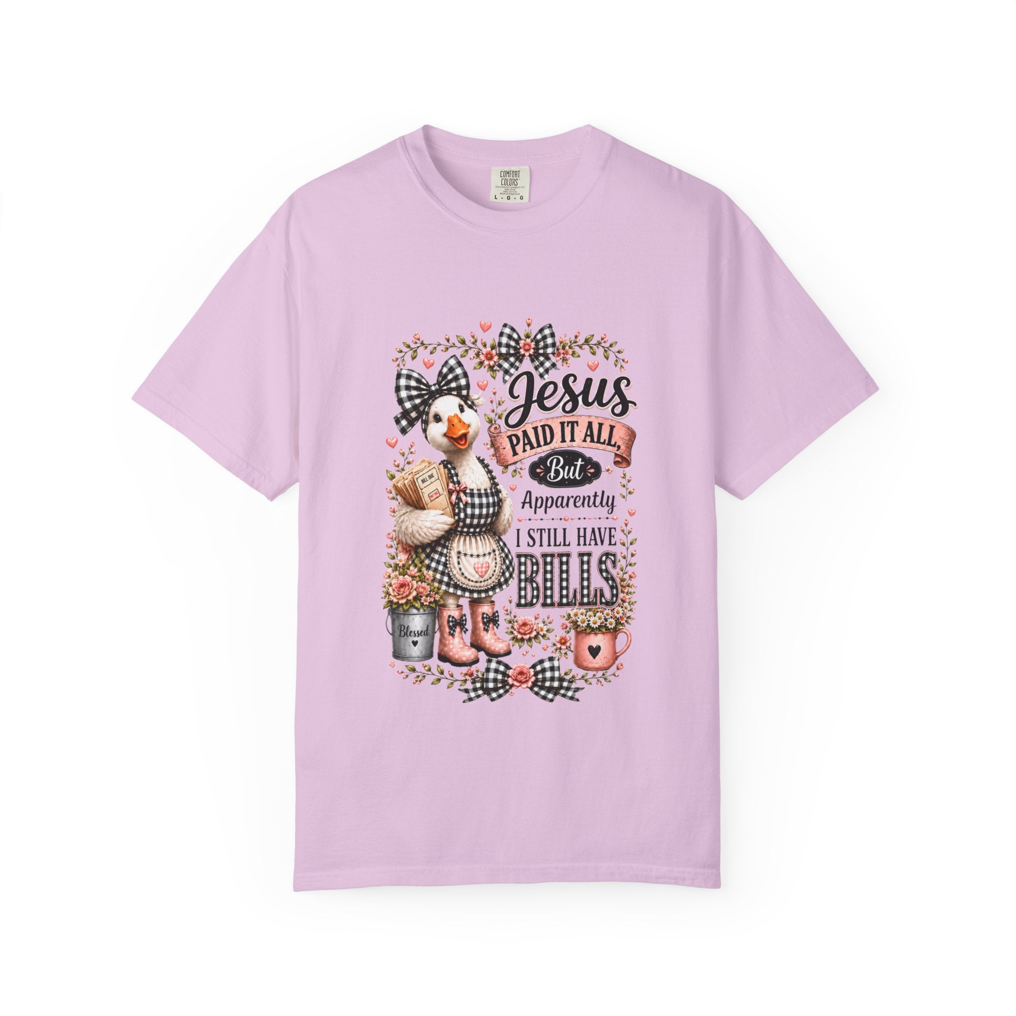 Jesus Paid It All Bell Farmhouse T-Shirt