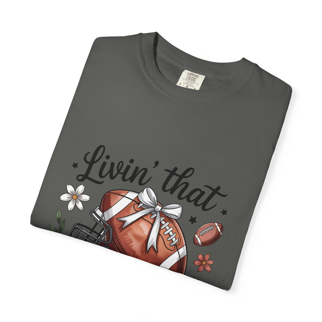 "Livin' That Football Mom Life" Graphic Tee