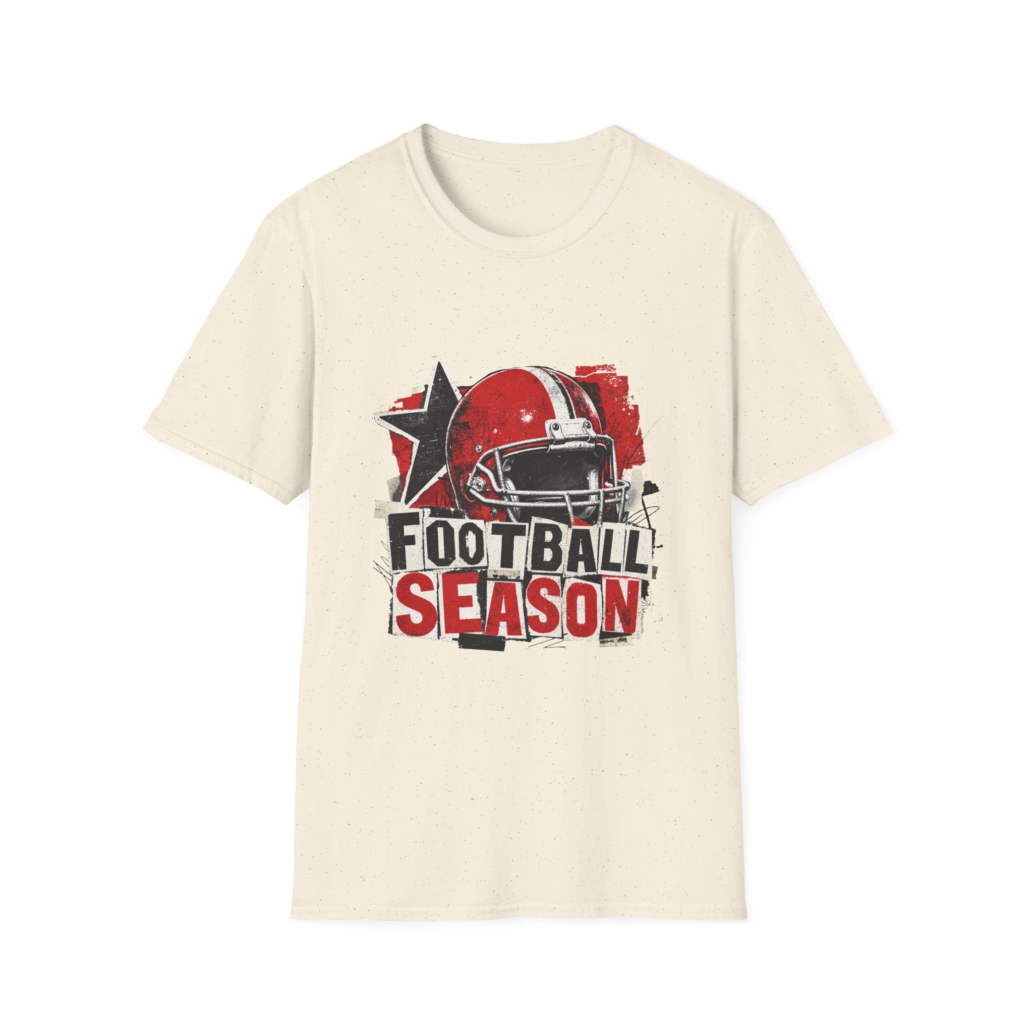 Vintage Helmet Football Graphic T