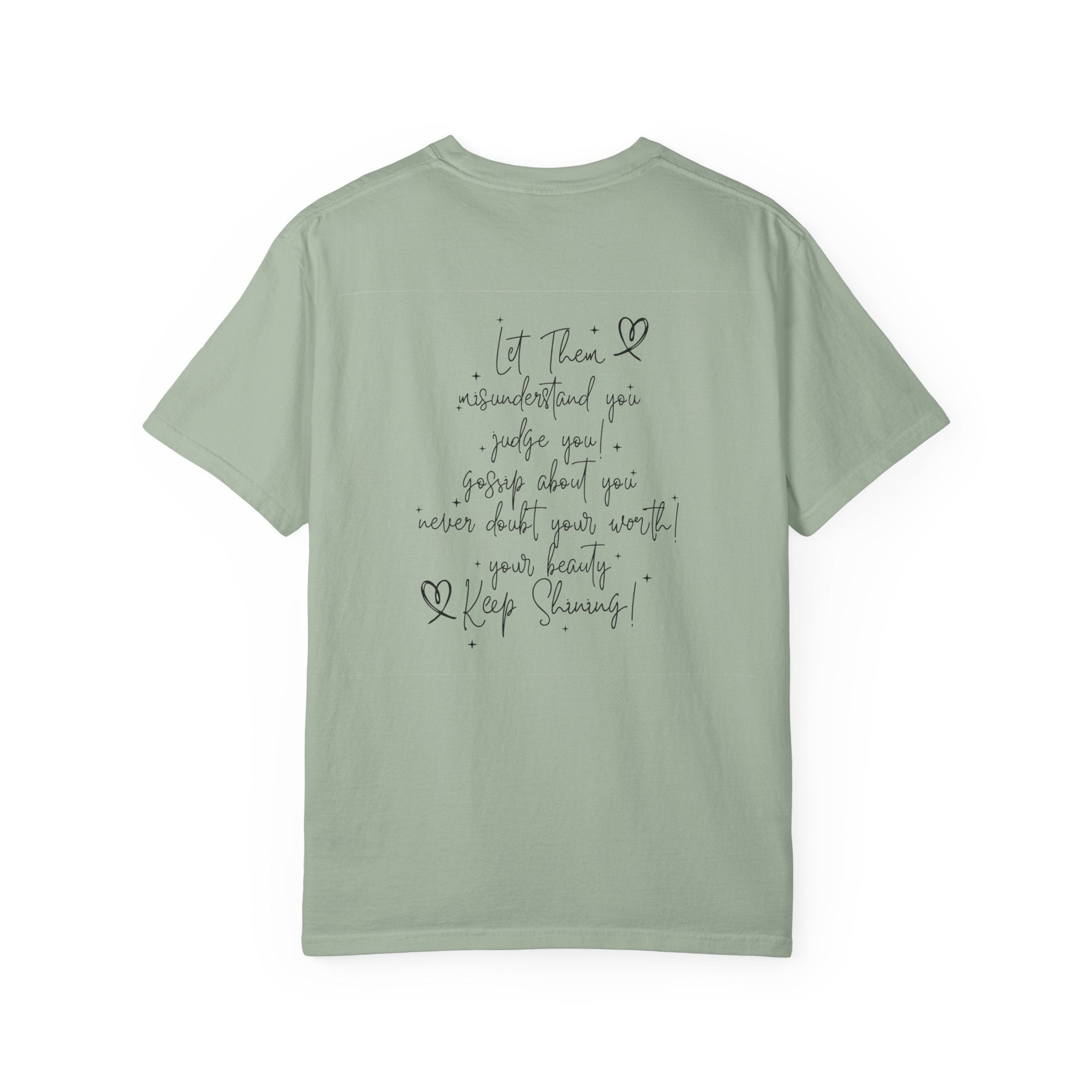 "Let Go" Front and Back design Tshirt