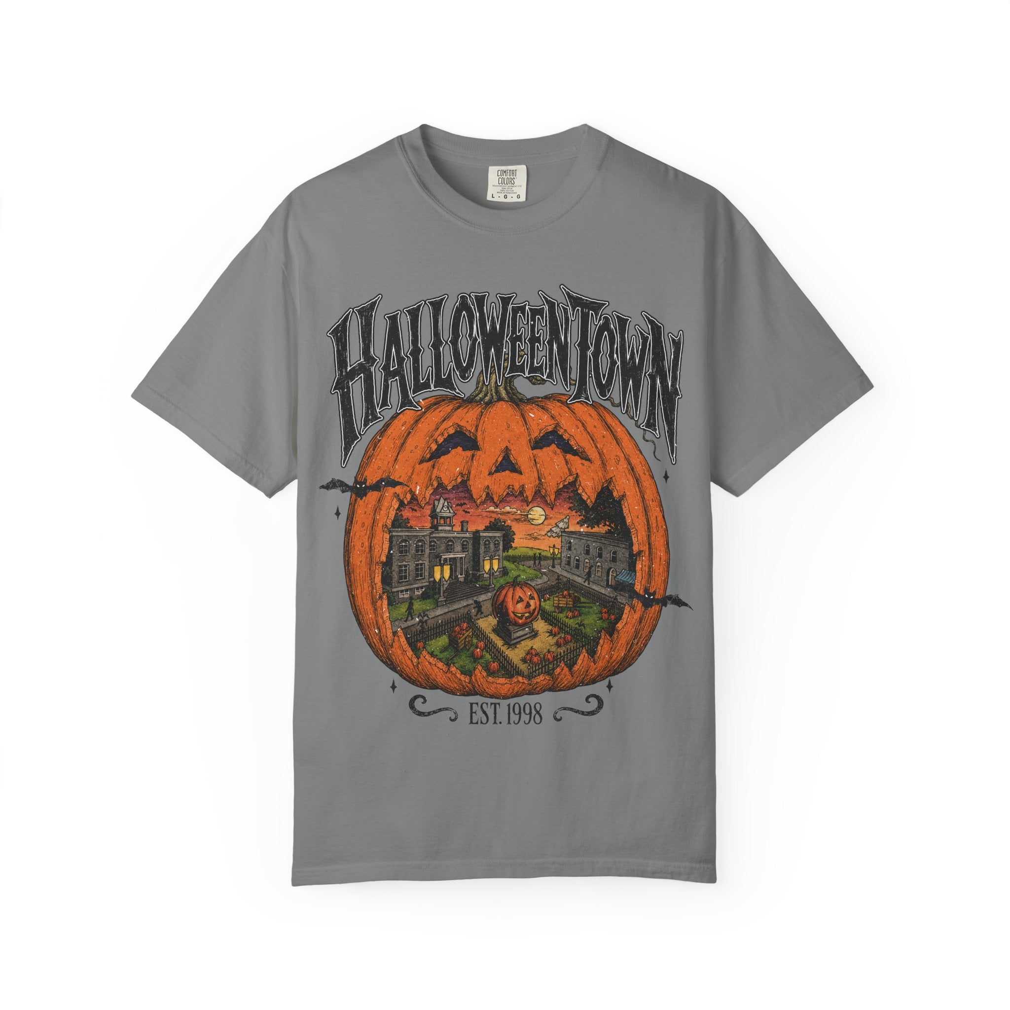 Halloween Town Pumpkin Graphic T-Shirt