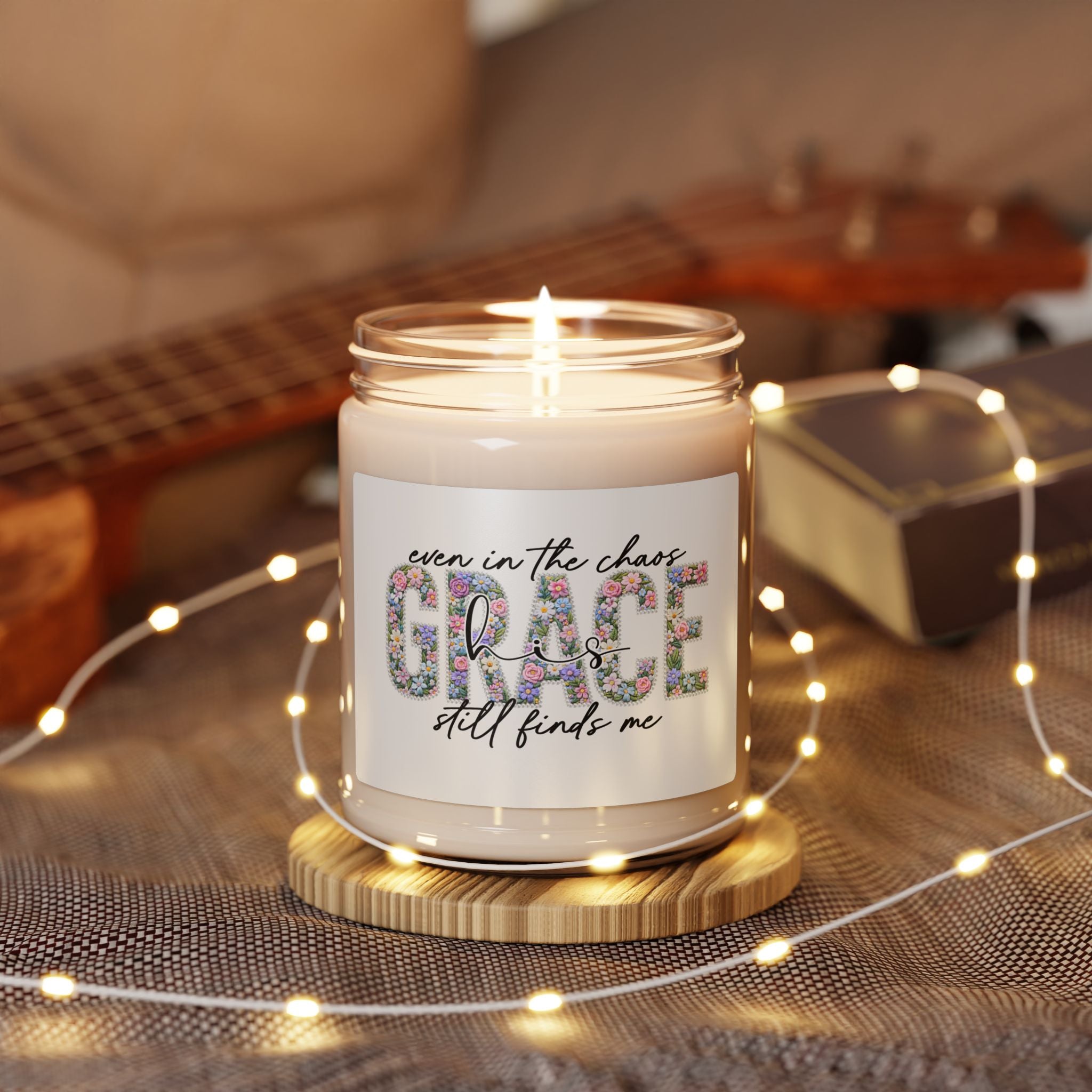 Grace Floral Soy Candle