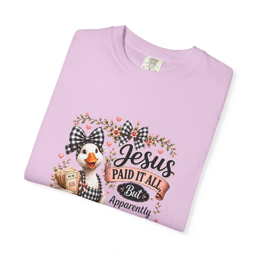 Jesus Paid It All Bell Farmhouse T-Shirt