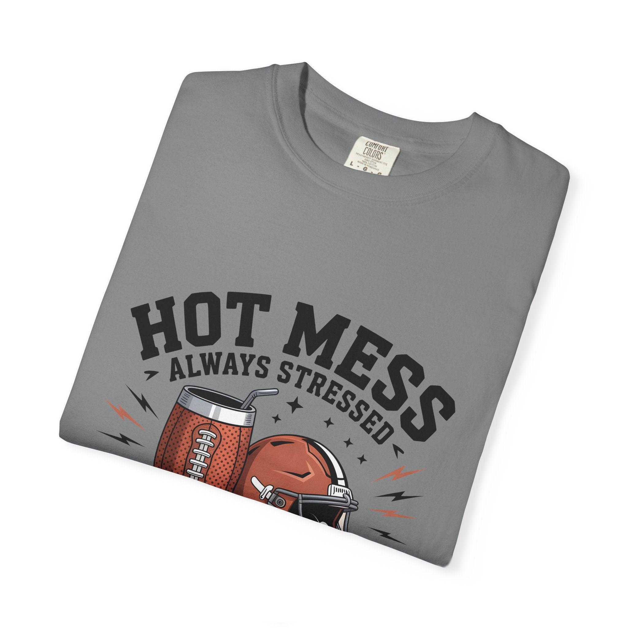 "Hot Mess, Always Stressed" Mom Tee