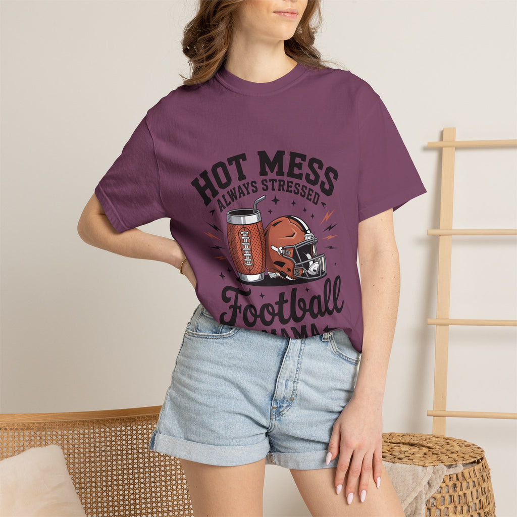 "Hot Mess, Always Stressed" Mom Tee