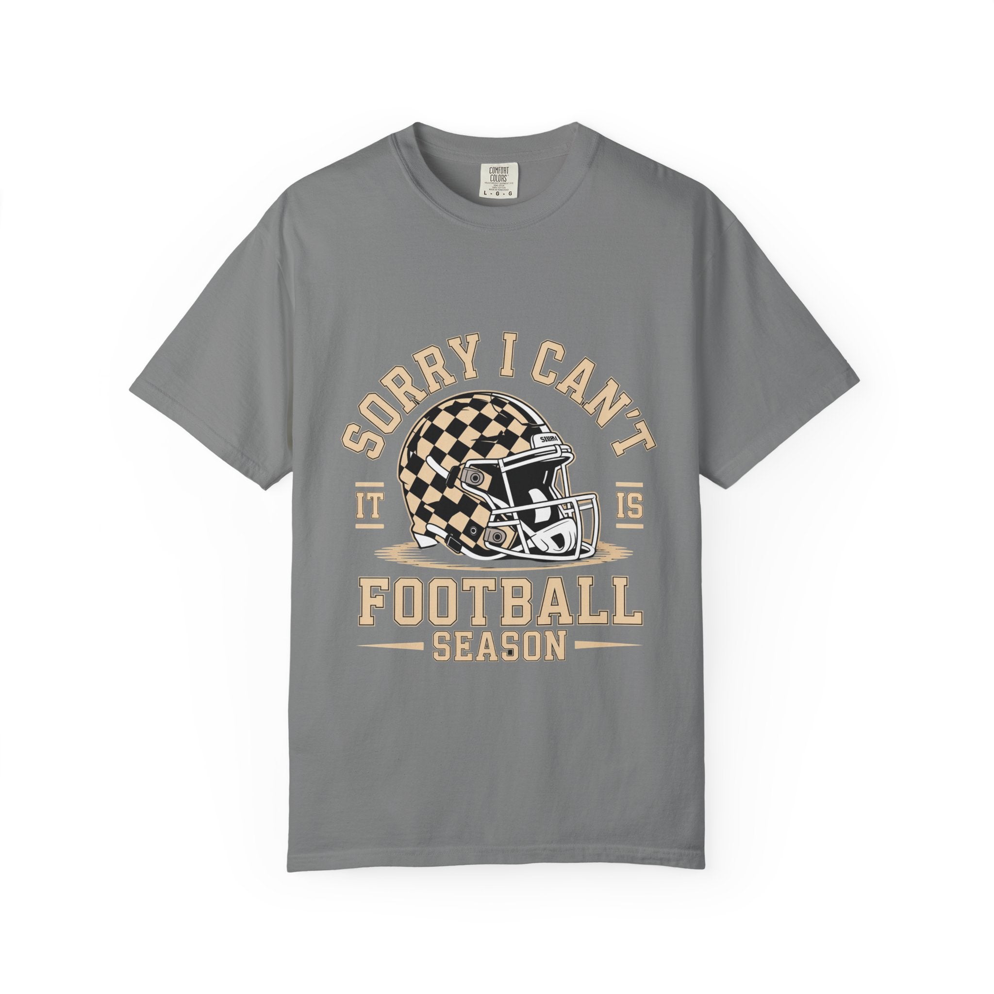 Sorry I Can't — Football Season T-Shirt