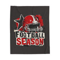 Football Season Velveteen Plush Blanket