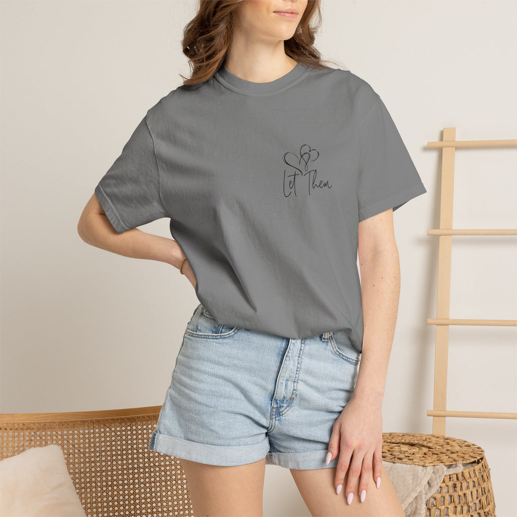 "Let Go" Front and Back design Tshirt