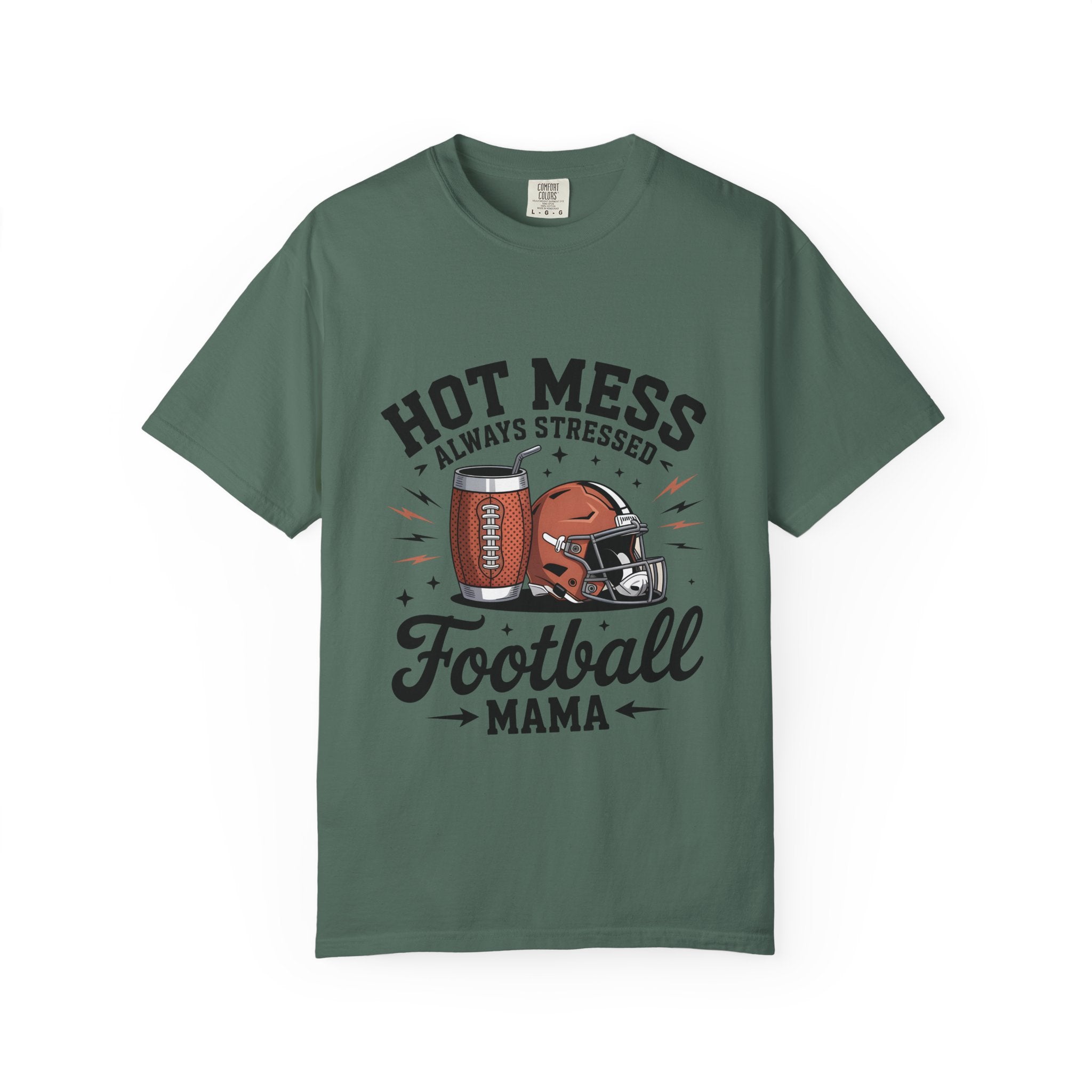 "Hot Mess, Always Stressed" Mom Tee