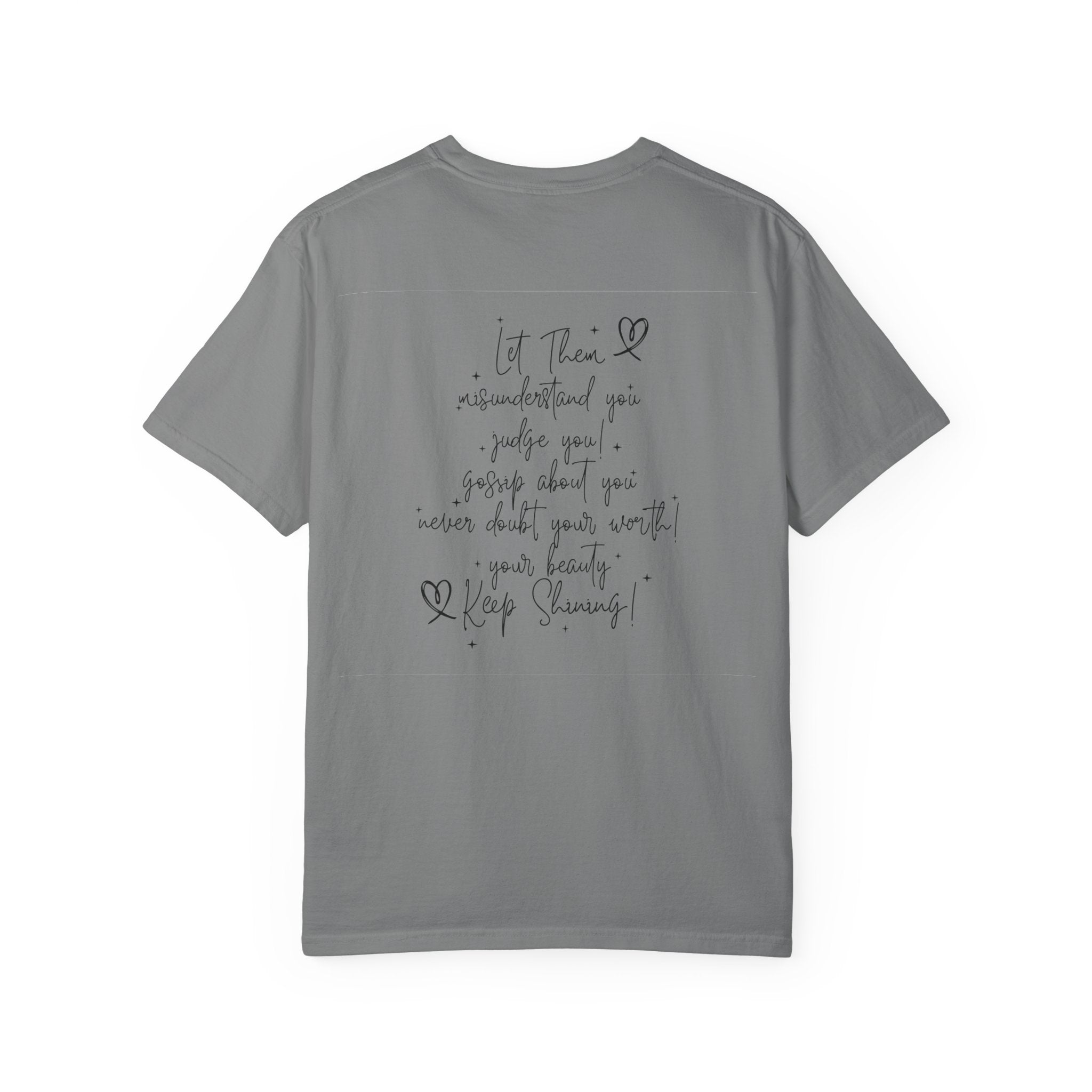 "Let Go" Front and Back design Tshirt