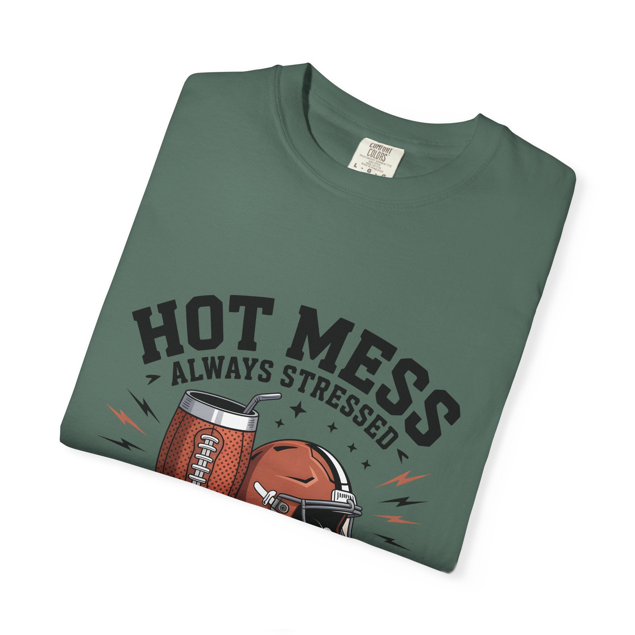 "Hot Mess, Always Stressed" Mom Tee