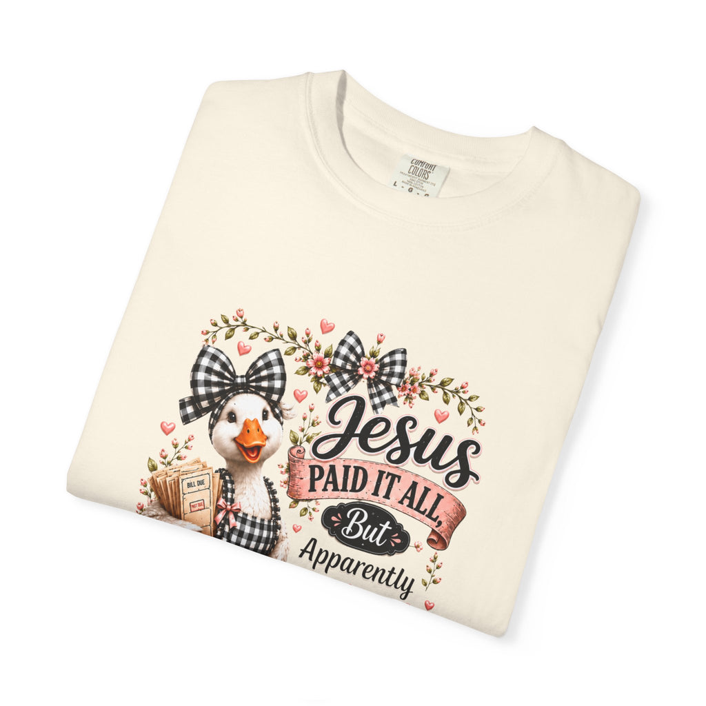 Jesus Paid It All Bell Farmhouse T-Shirt