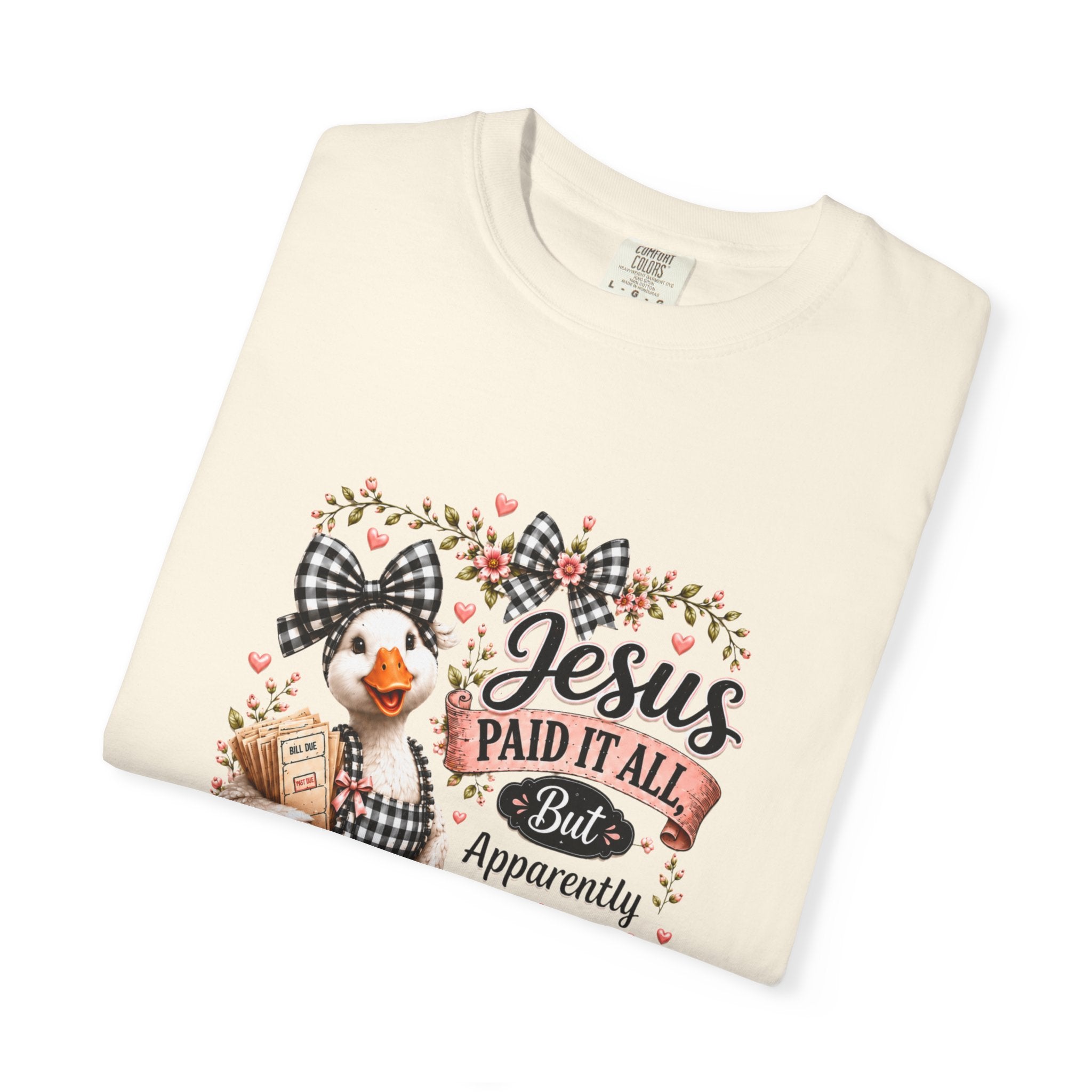 Jesus Paid It All Bell Farmhouse T-Shirt
