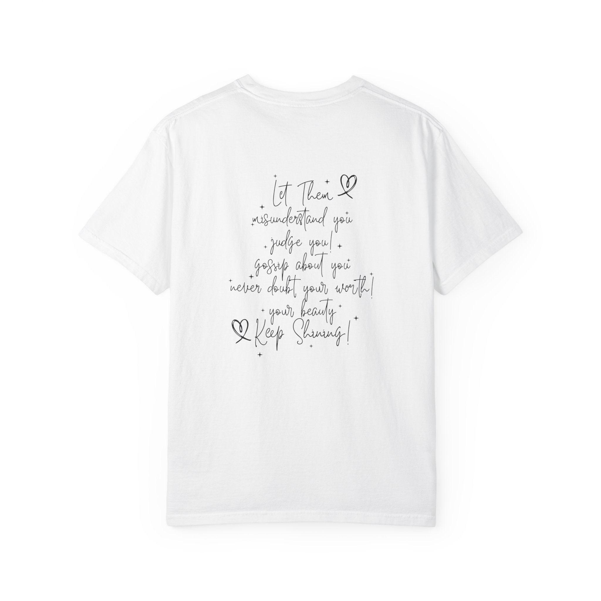 "Let Go" Front and Back design Tshirt