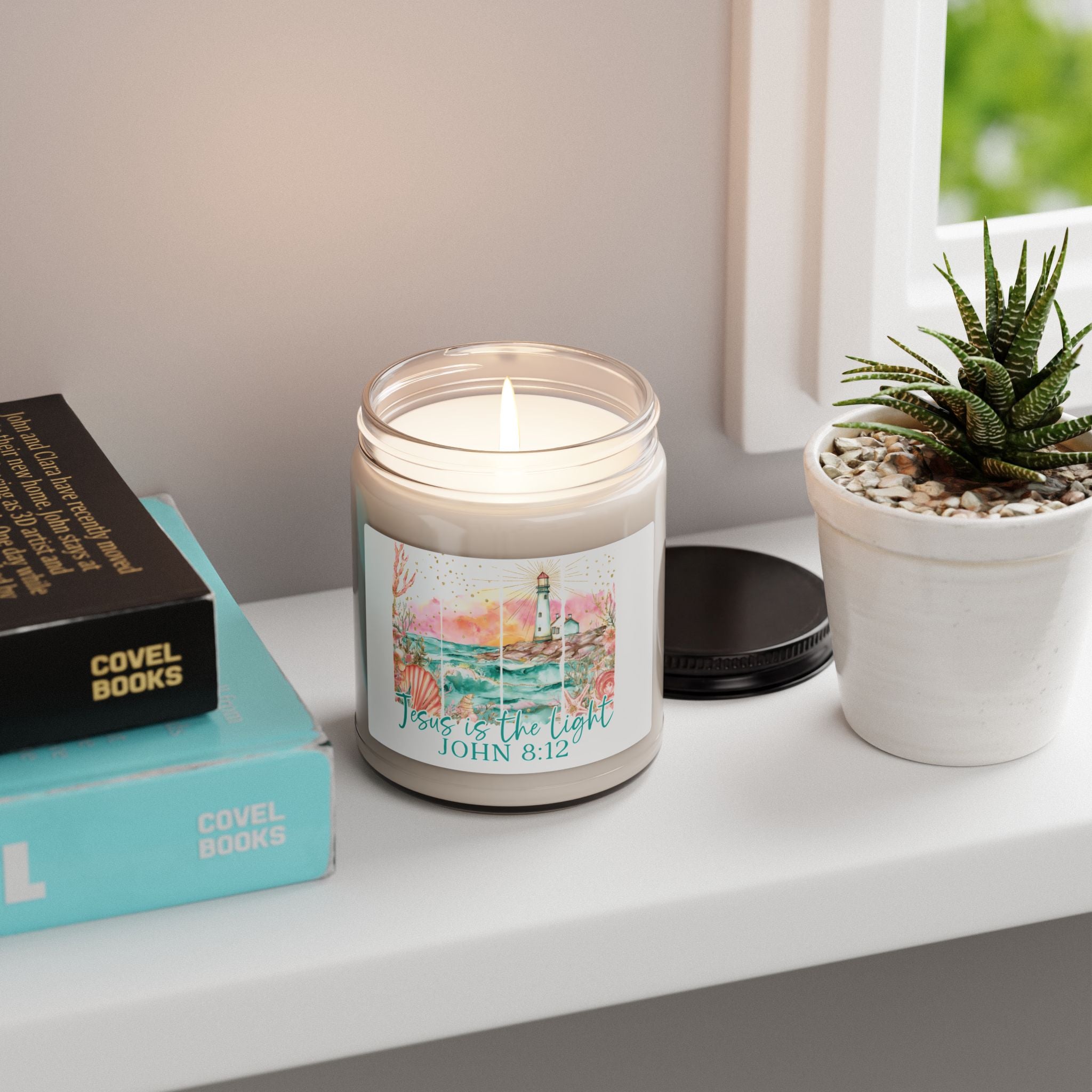 Christian Lighthouse Soy Candle