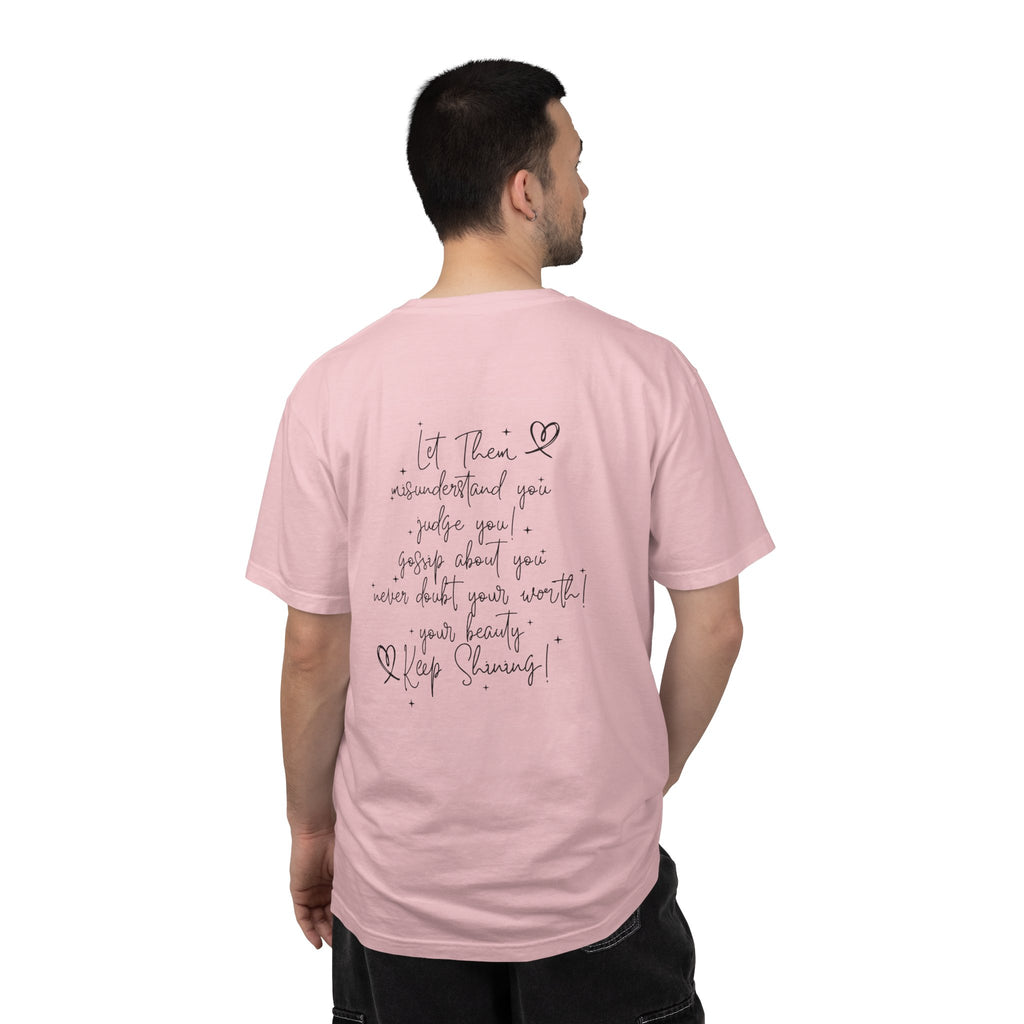 "Let Go" Front and Back design Tshirt