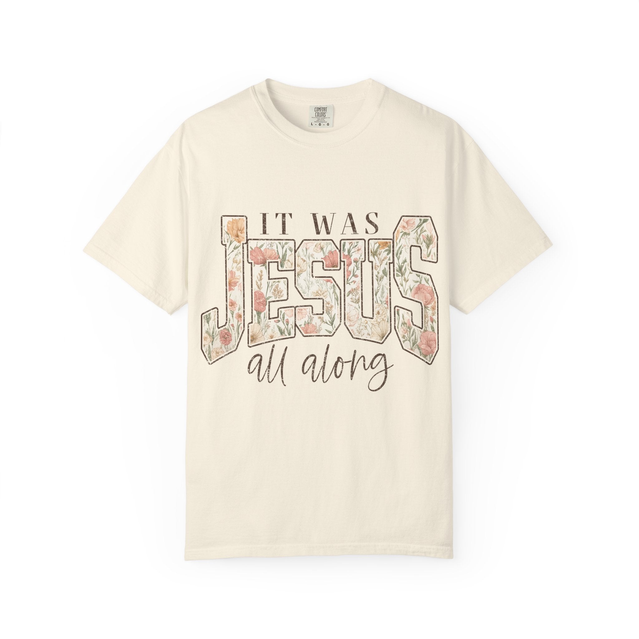 Jesus Floral T-Shirt