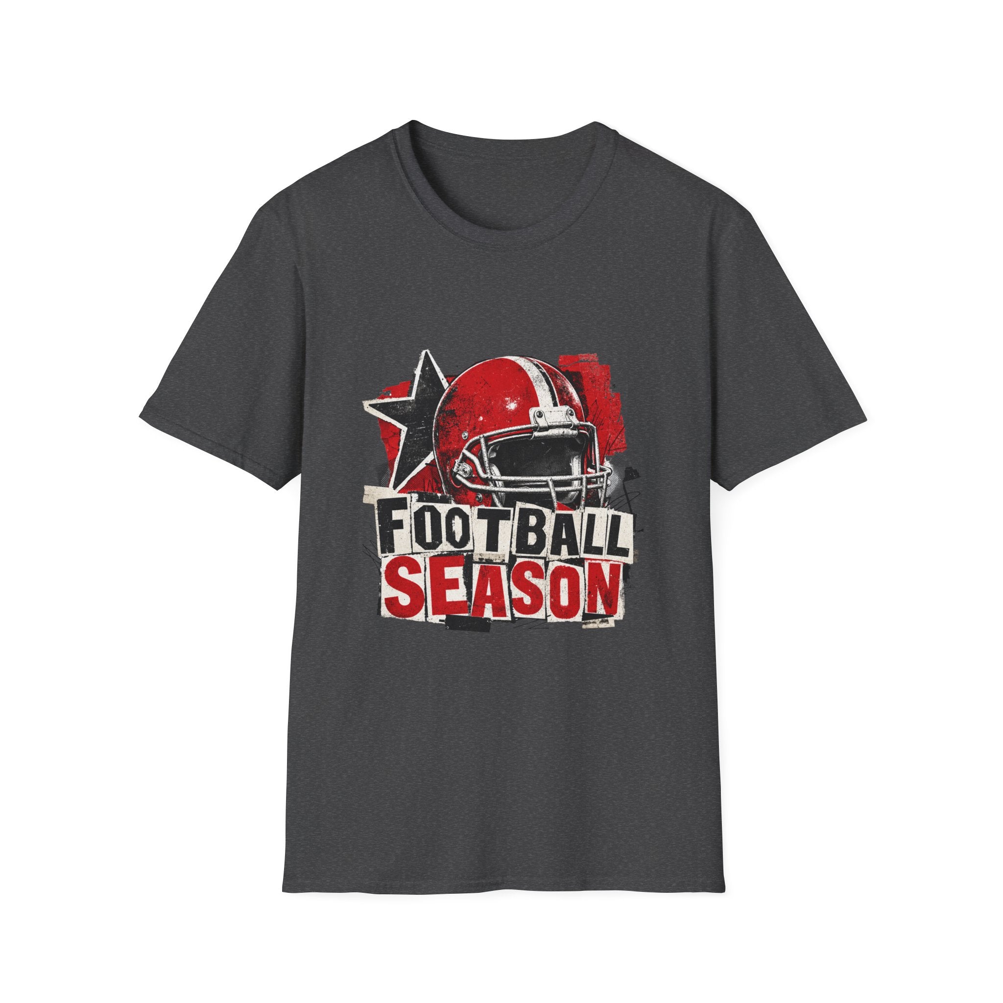 Vintage Helmet Football Graphic T