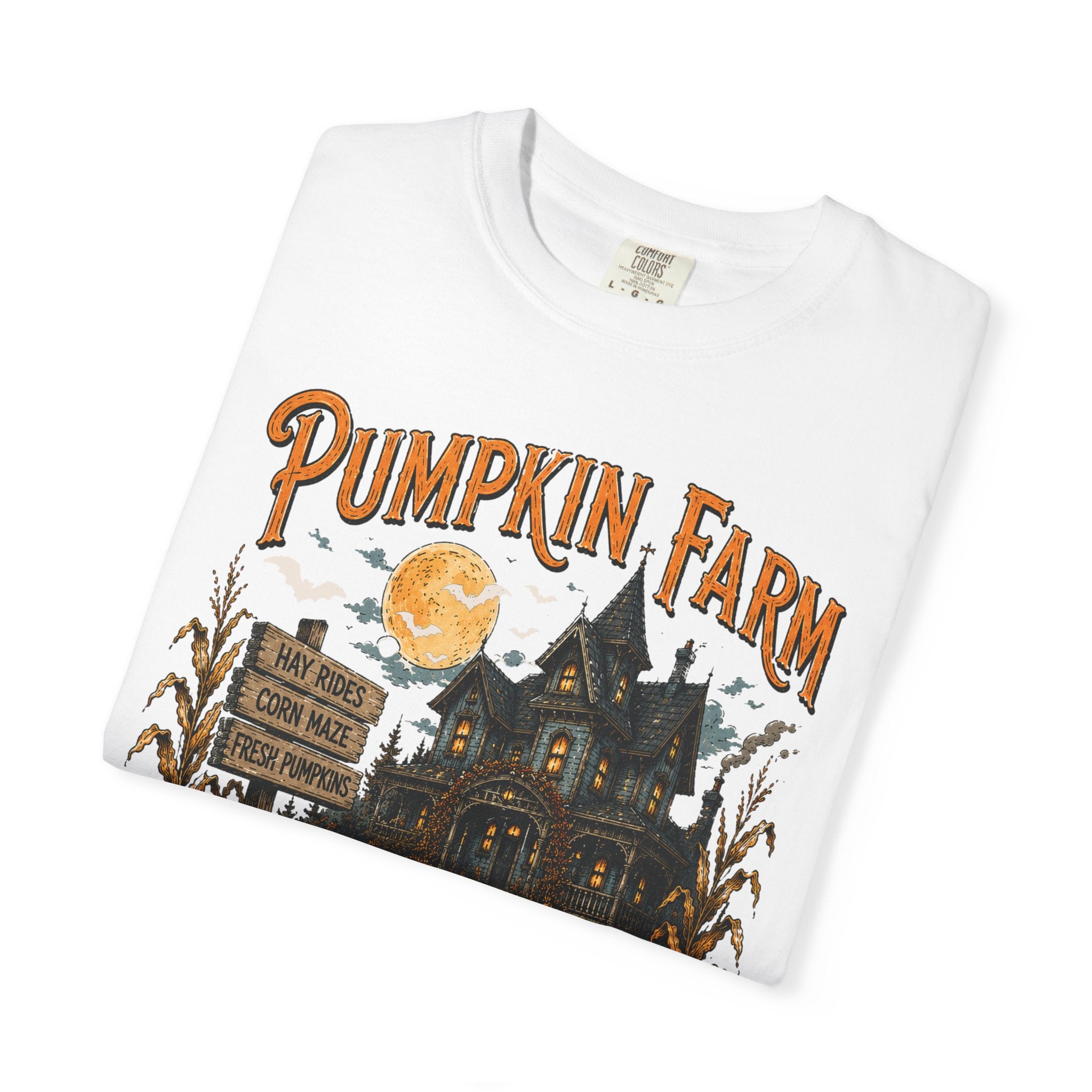 Pumpkin Farm Vintage Halloween T-Shirt