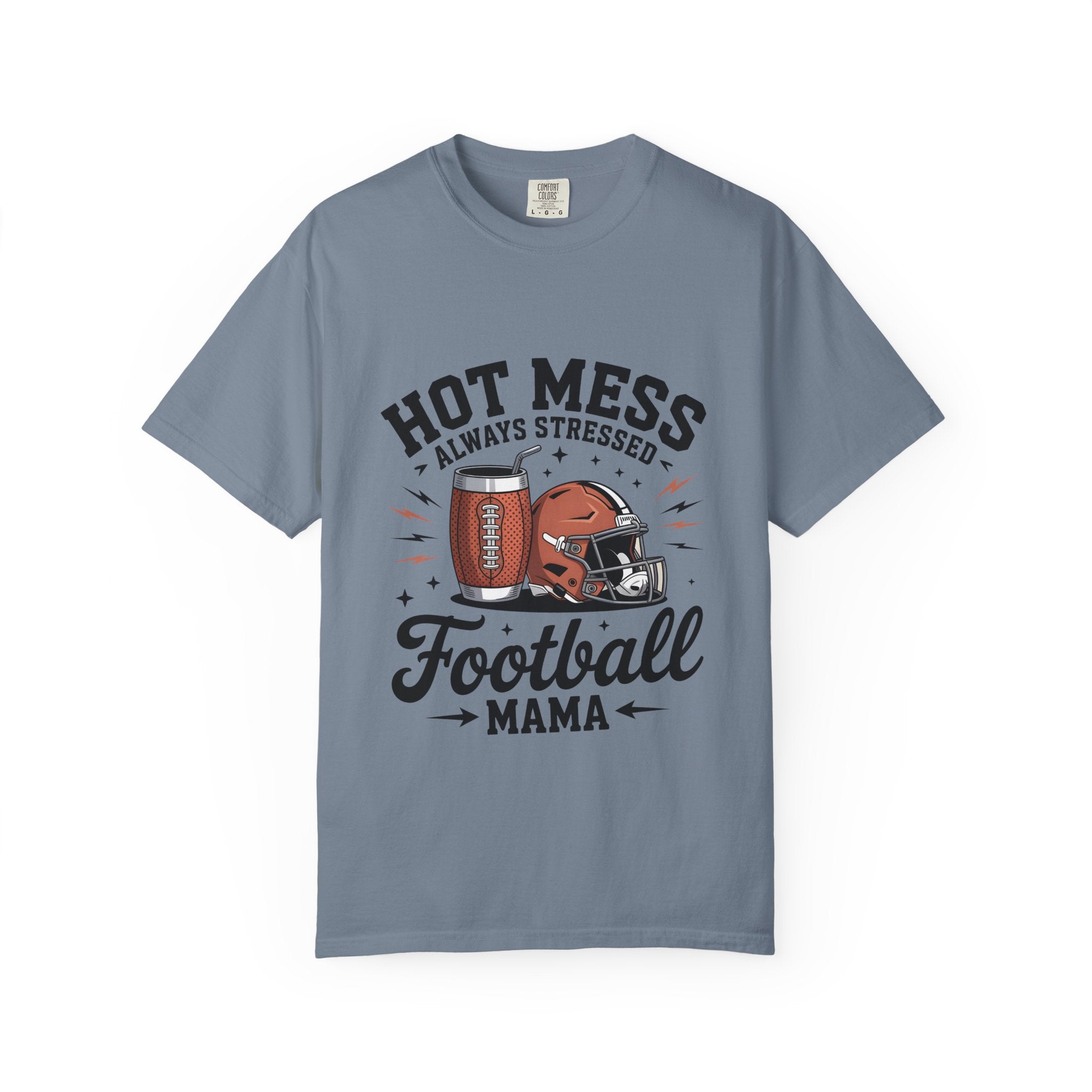 "Hot Mess, Always Stressed" Mom Tee
