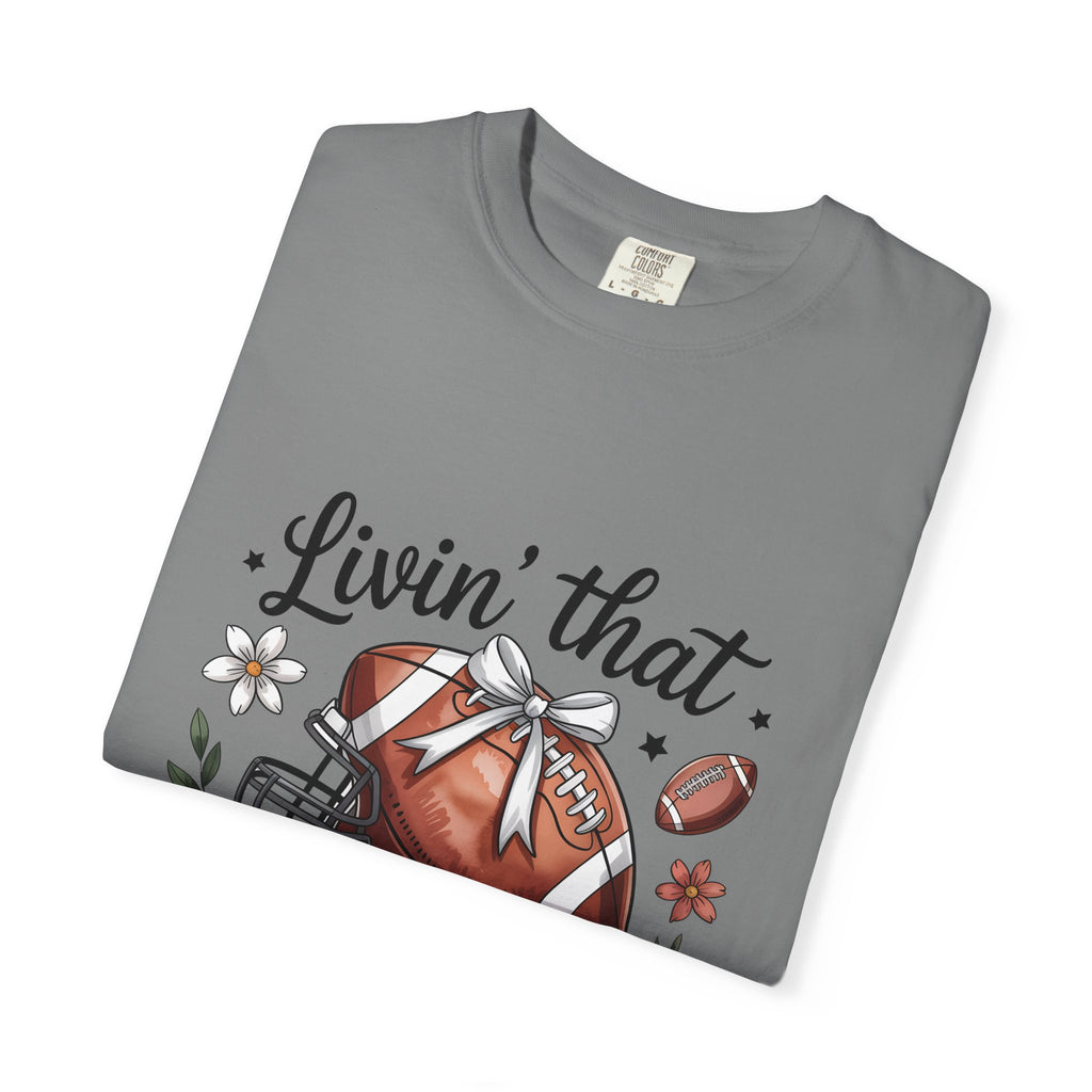 "Livin' That Football Mom Life" Graphic Tee