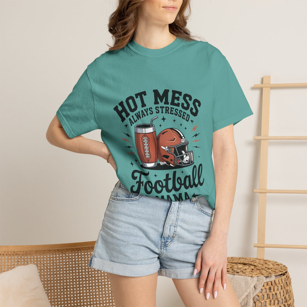 "Hot Mess, Always Stressed" Mom Tee