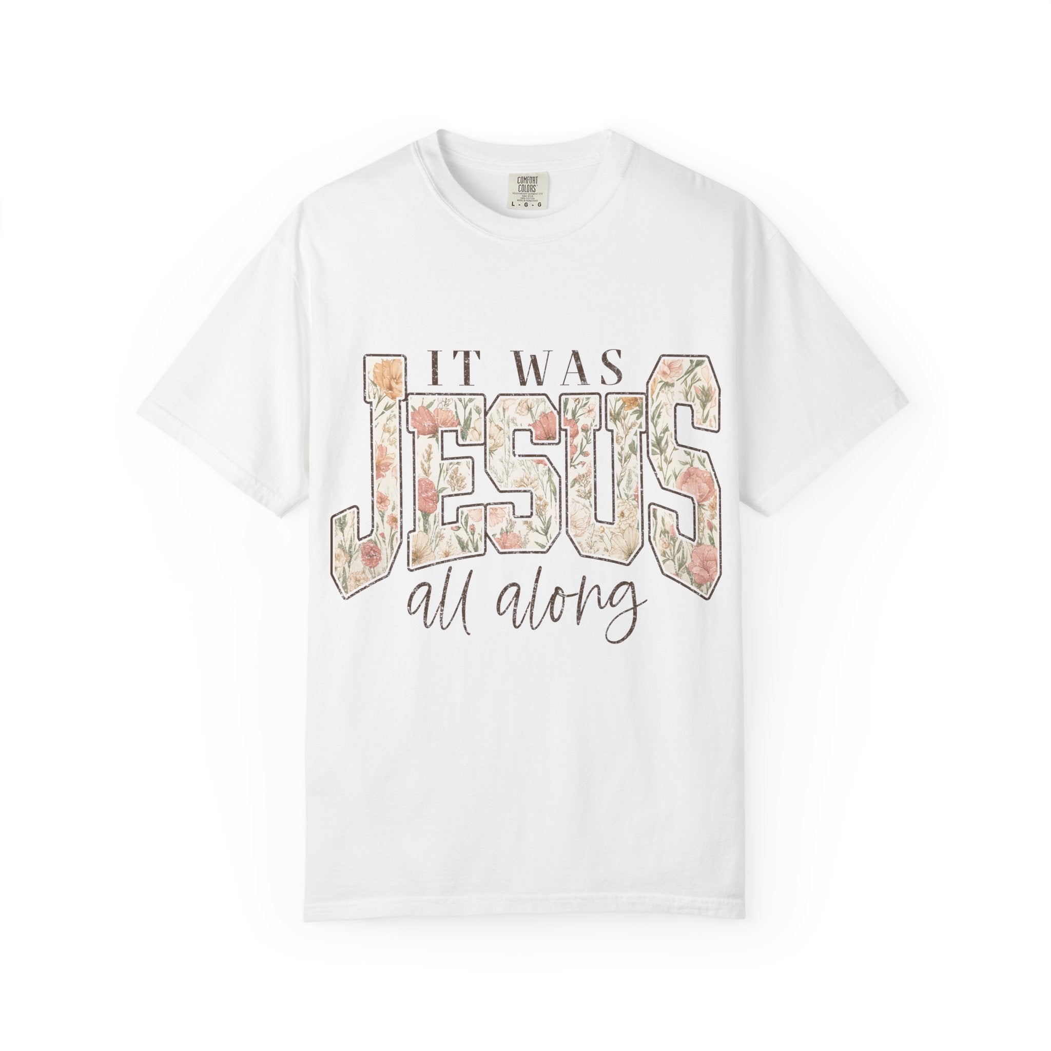 Jesus Floral T-Shirt
