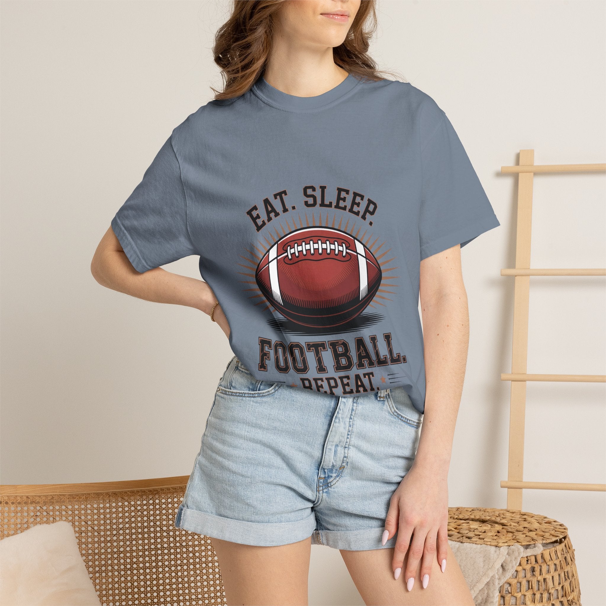 "Eat. Sleep. Football. Repeat."
