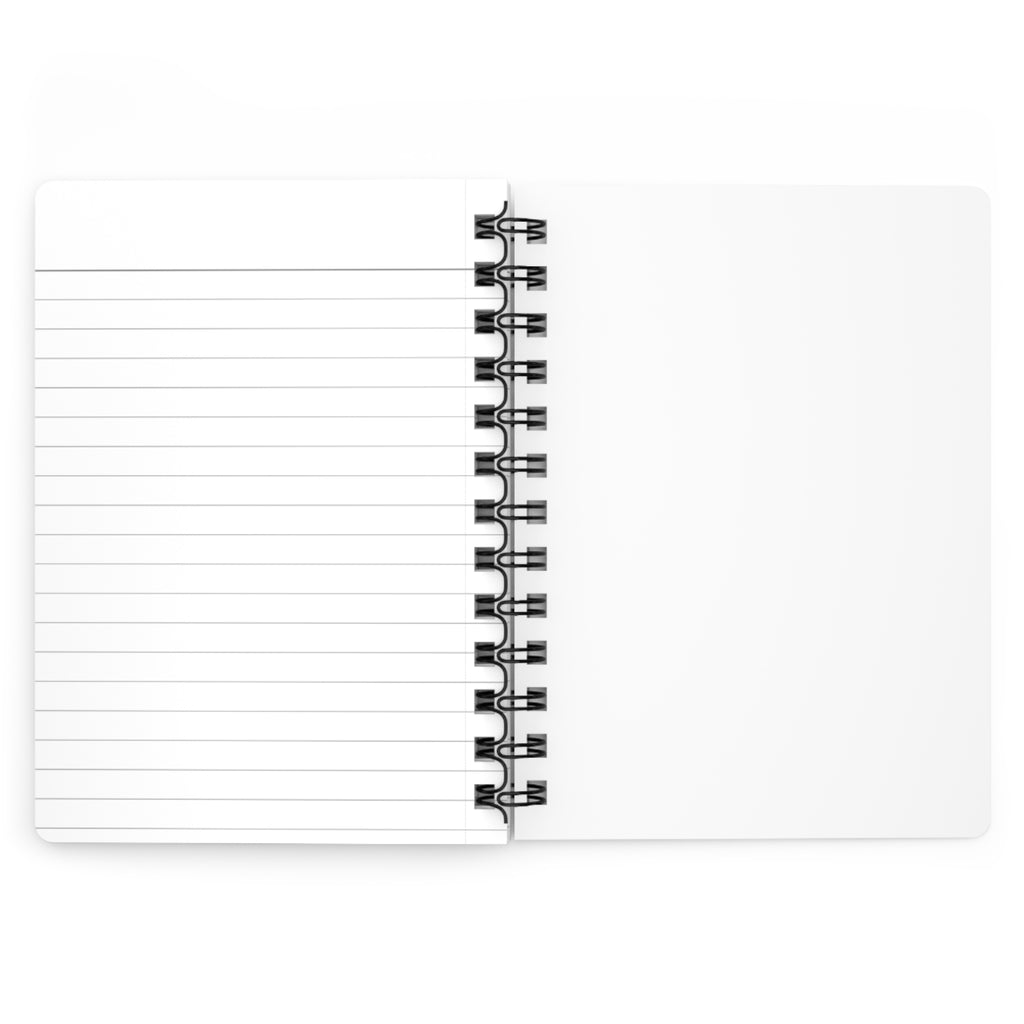 Library Card Spiral Notebook — "My TBR is growing faster than my bank account" Journal