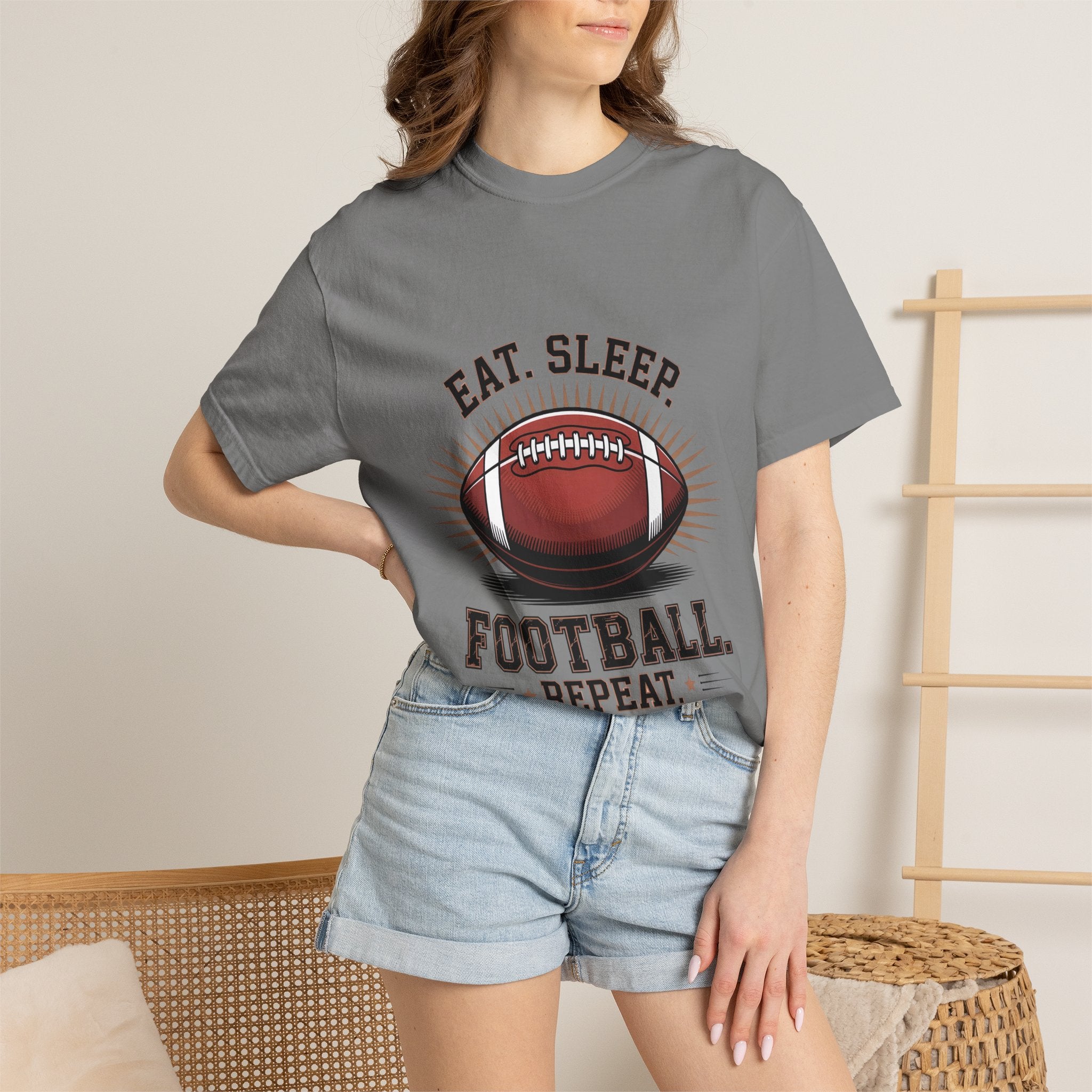 "Eat. Sleep. Football. Repeat."