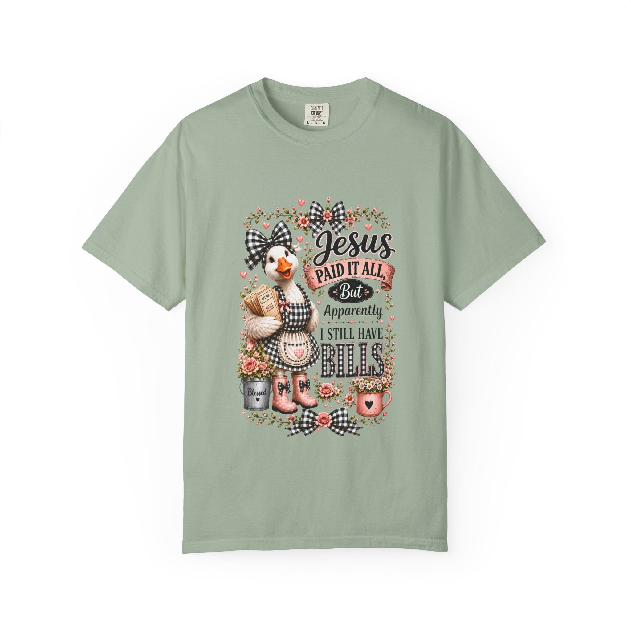Jesus Paid It All Bell Farmhouse T-Shirt