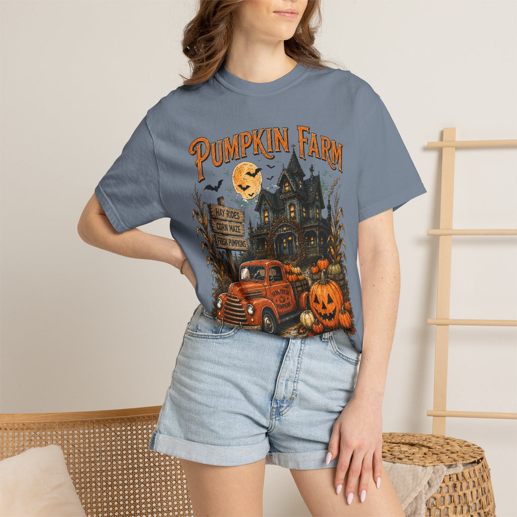 Pumpkin Farm Halloween T-Shirt