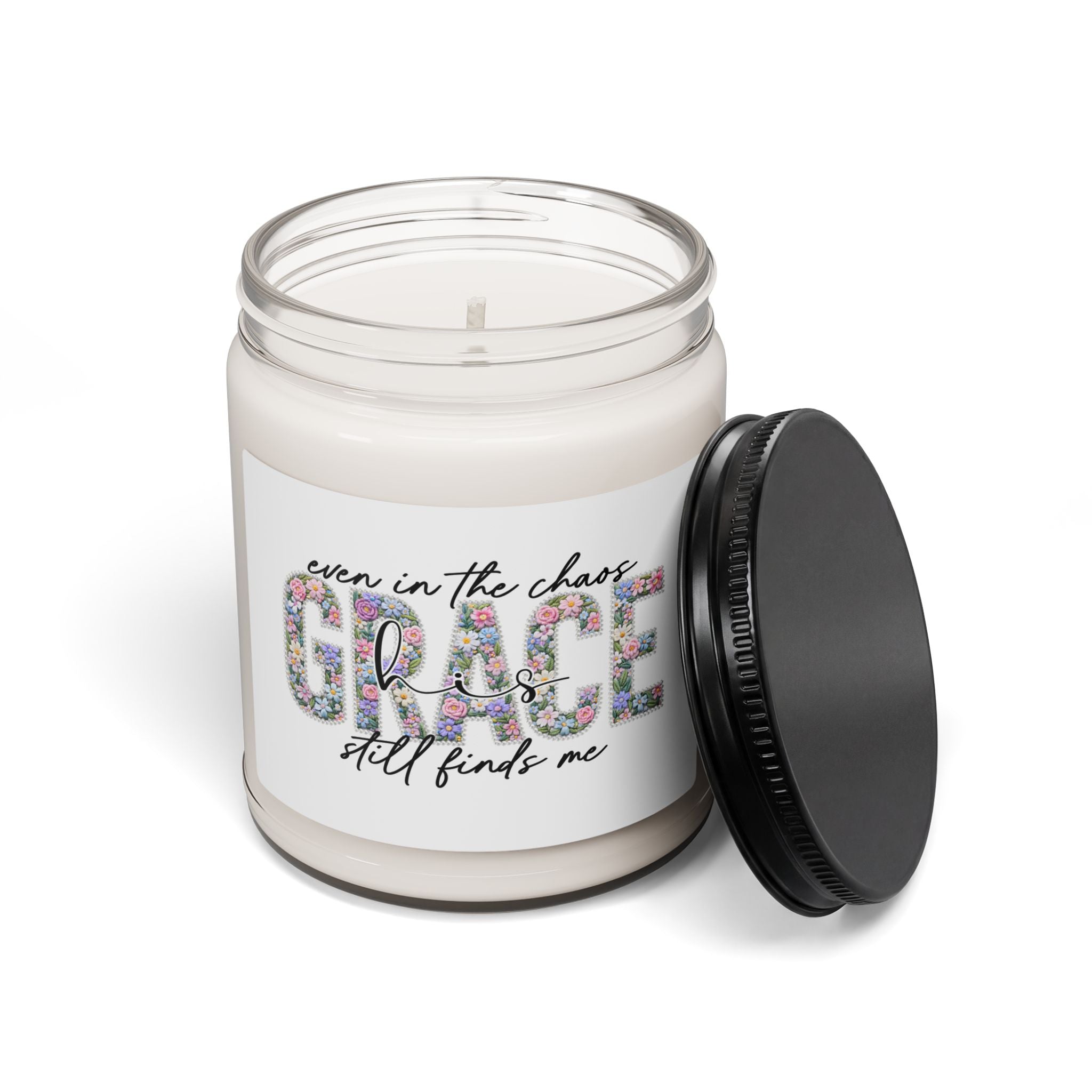 Grace Floral Soy Candle