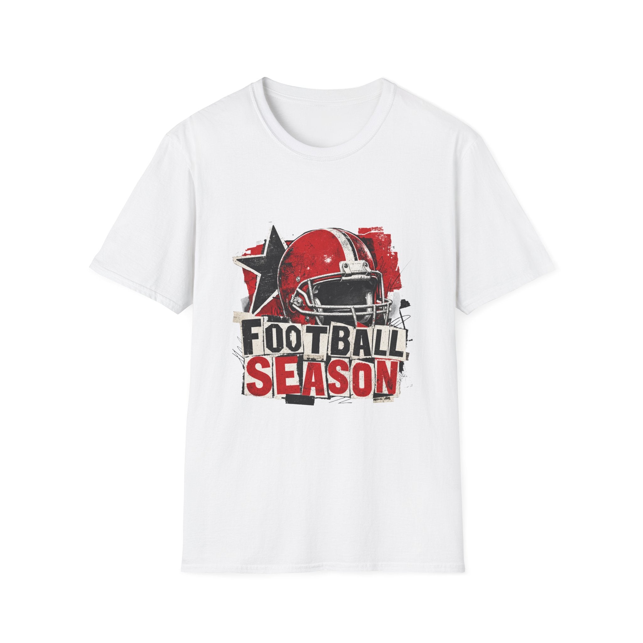 Vintage Helmet Football Graphic T