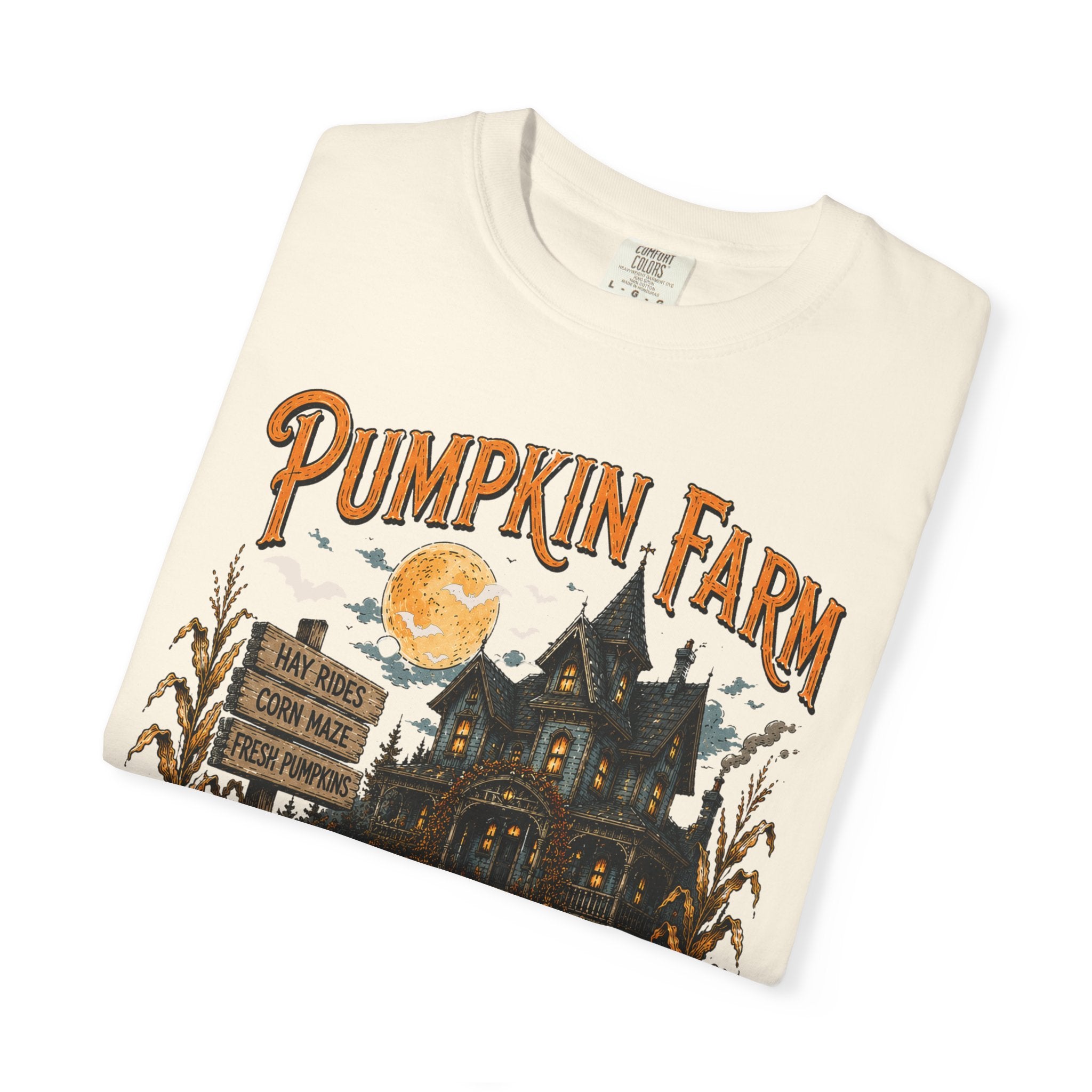 Pumpkin Farm Vintage Halloween T-Shirt
