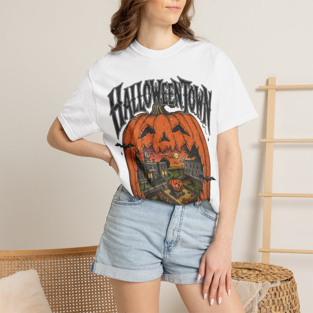 Halloween Town Pumpkin Graphic T-Shirt
