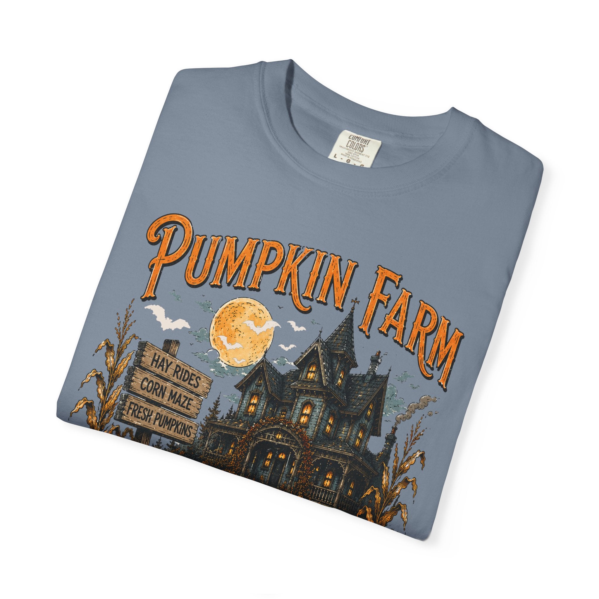 Pumpkin Farm Vintage Halloween T-Shirt