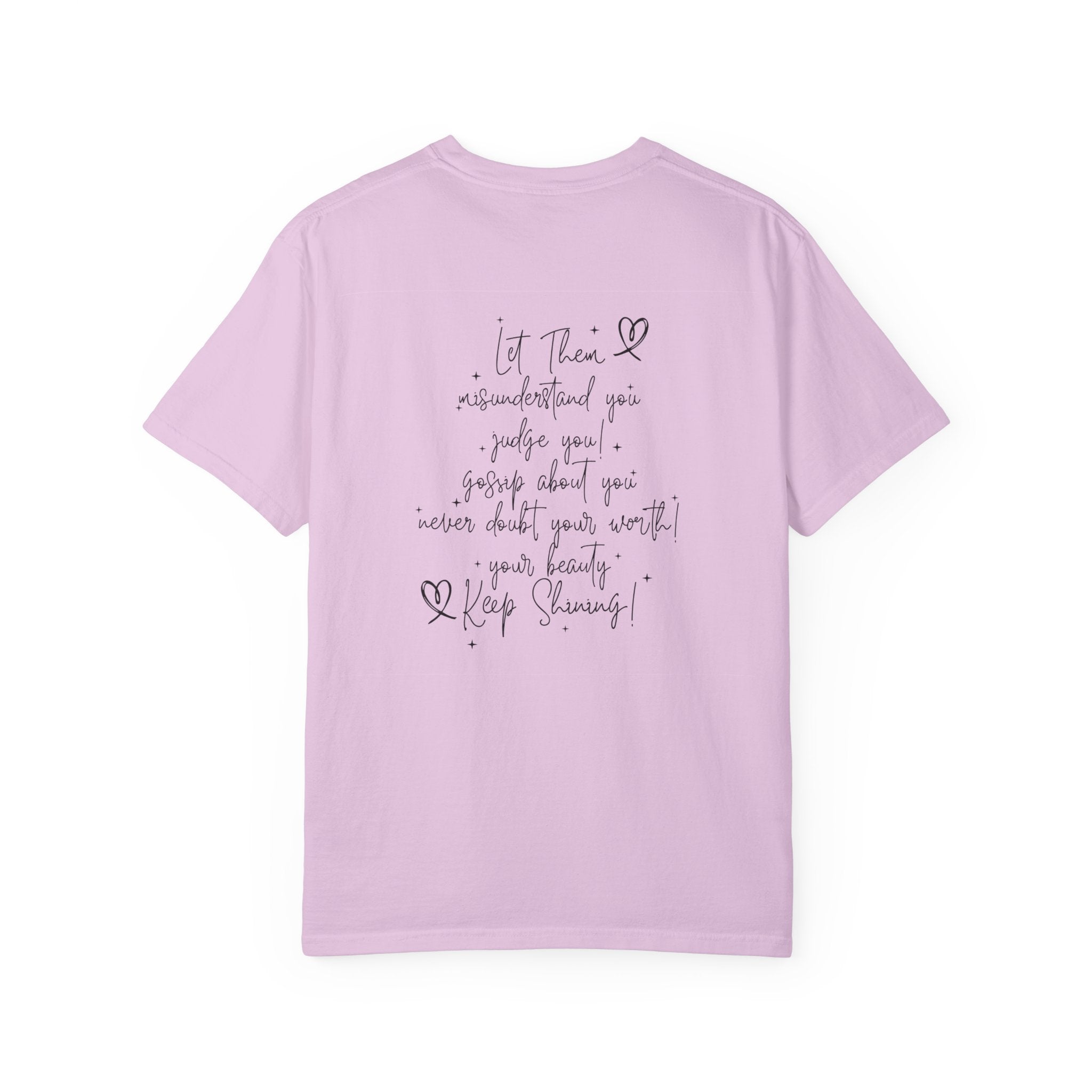 "Let Go" Front and Back design Tshirt